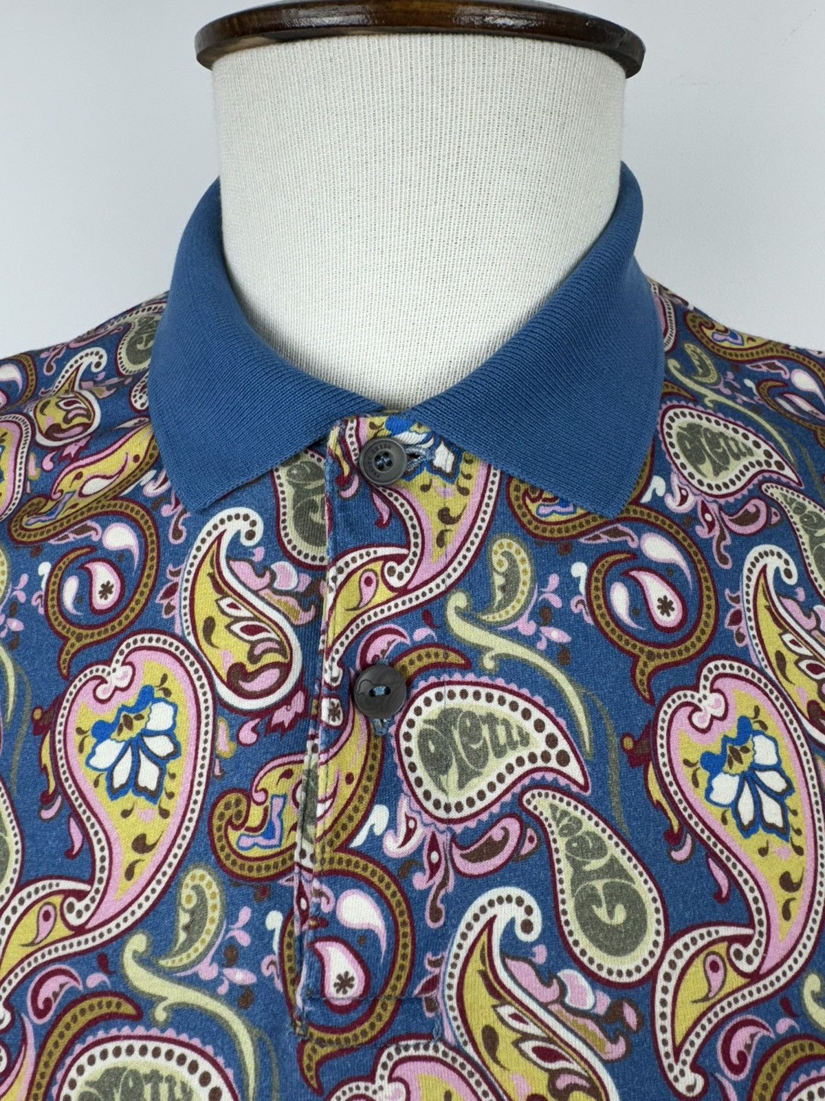 Pretty Green Men’s Pretty Green Multicolored Polo T-Shirt size M Size US M / EU 48-50 / 2 - 3 Thumbnail