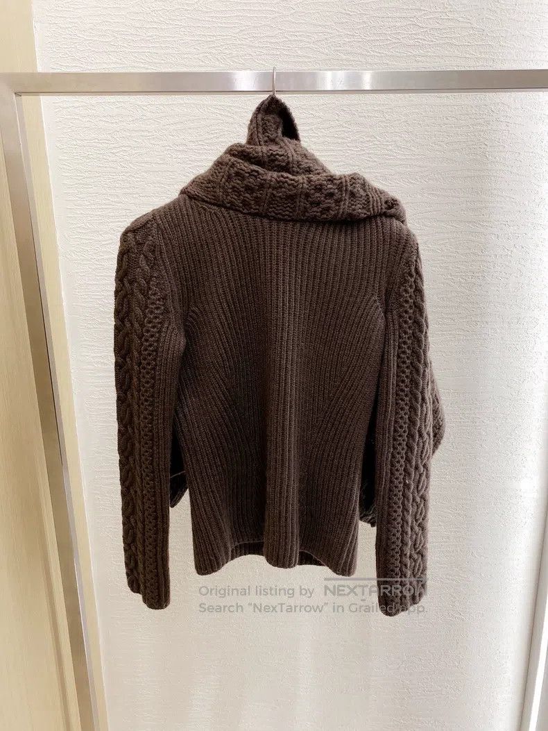 Hermes Hermes False Two-Piece Knitted Woolen Sweater Size XXS / US 00 / IT 34 - 3 Thumbnail