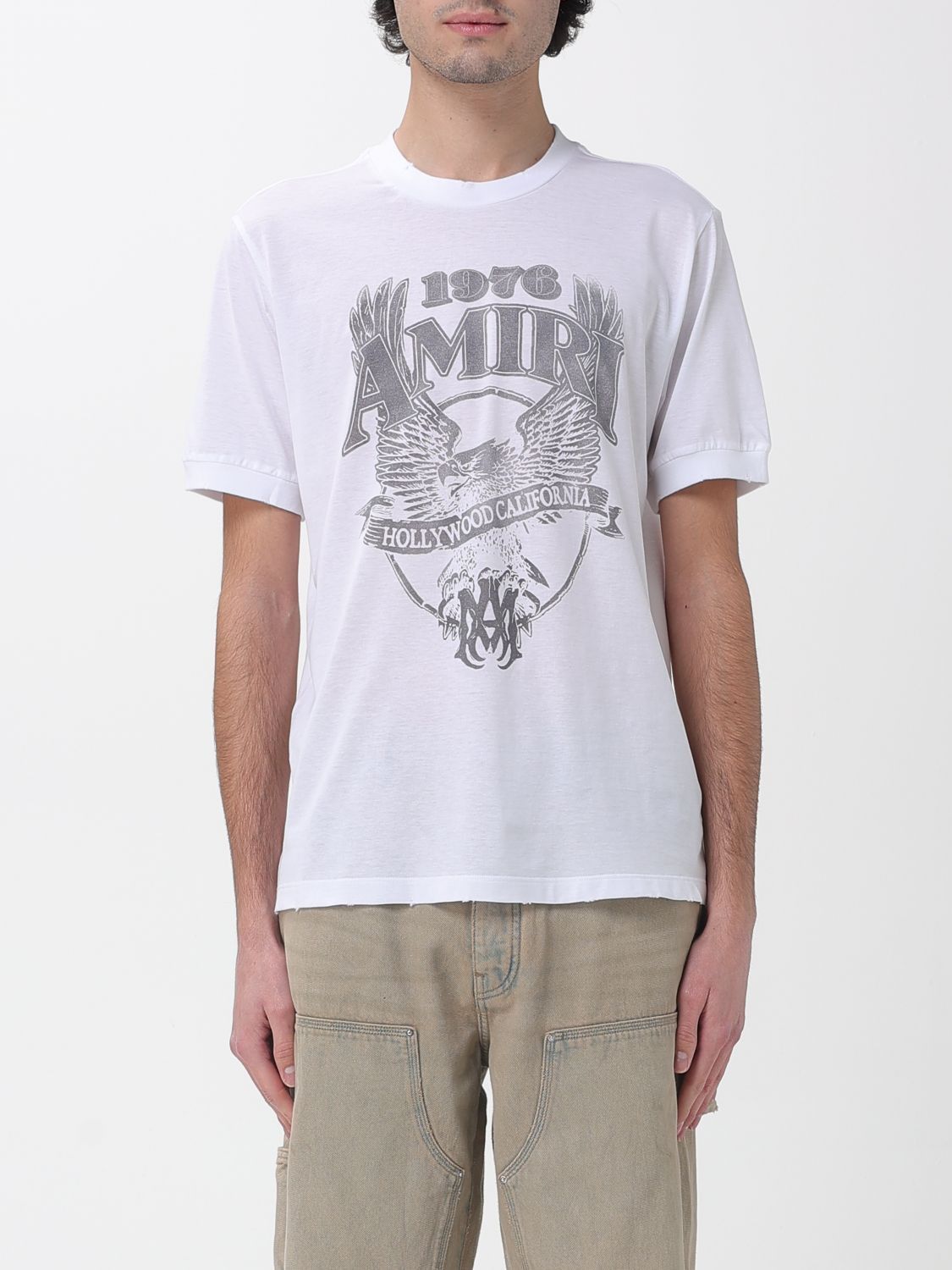 Amiri Amiri T-Shirt Men White Size US L / EU 52-54 / 3 - 1 Thumbnail