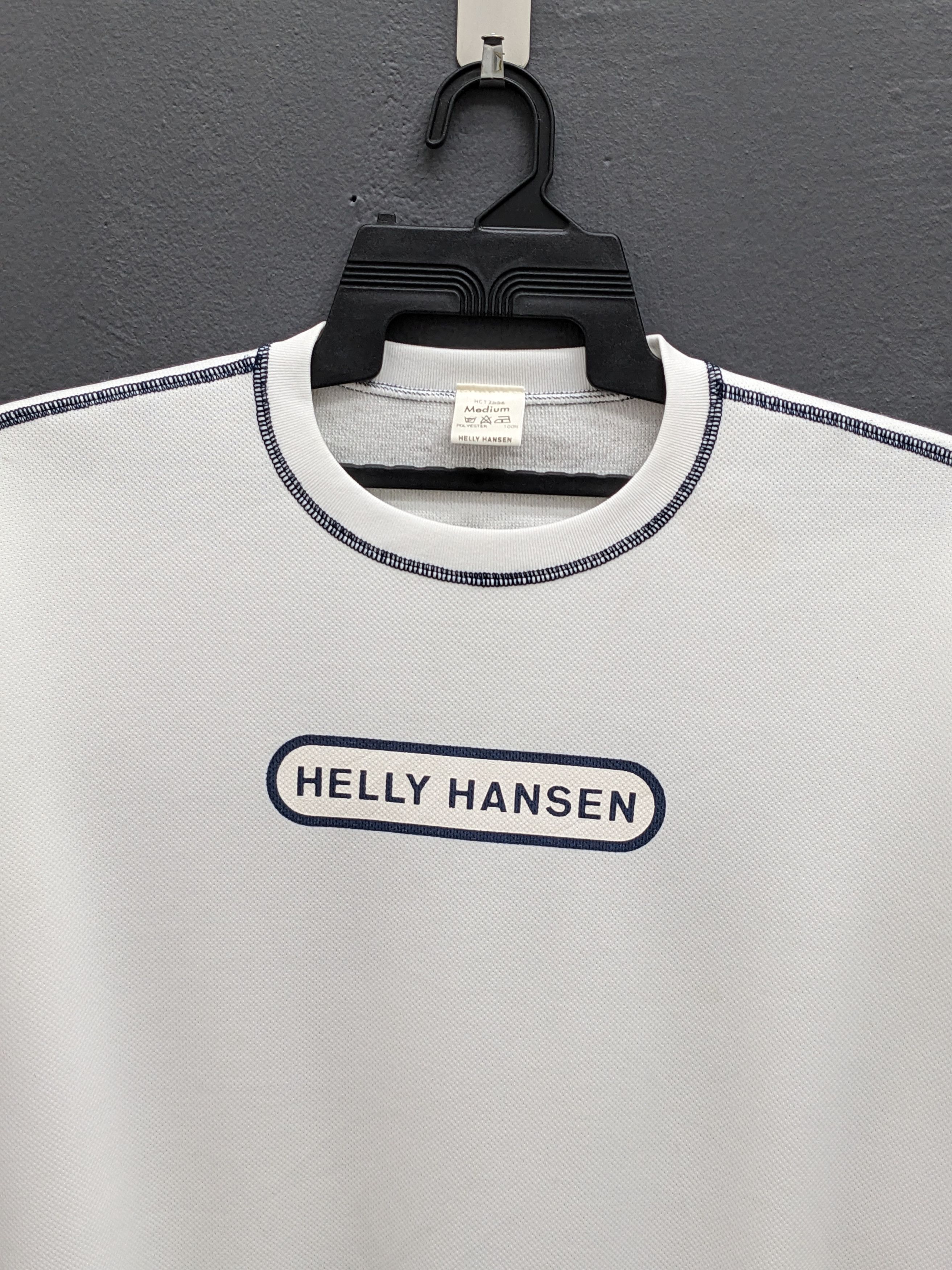 Helly Hansen Helly Hansen Razorfish White Polyester Sweatshirt Size US M / EU 48-50 / 2 - 7 Thumbnail