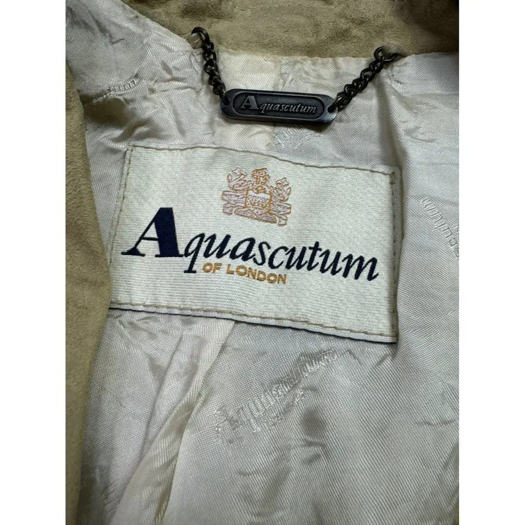 Aquascutum Aquascutum Leather Suit Jacket Size: 44 fit XL Size XL / US 12-14 / IT 48-50 - 3 Thumbnail