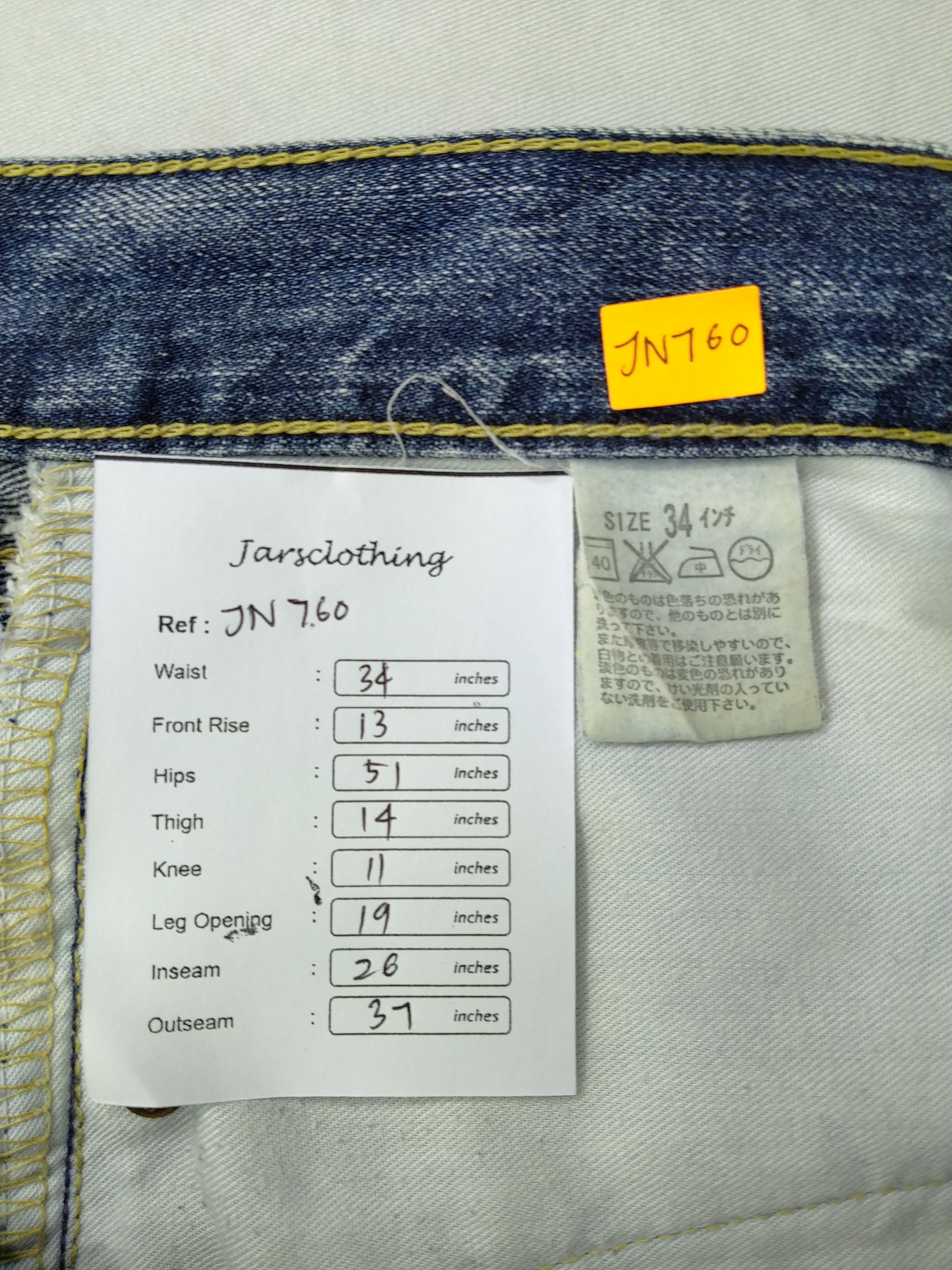 Levi's Blue Distressed Vintage Levi's 504 Denim 34x26 -JN760 Size US 34 / EU 50 - 8 Thumbnail