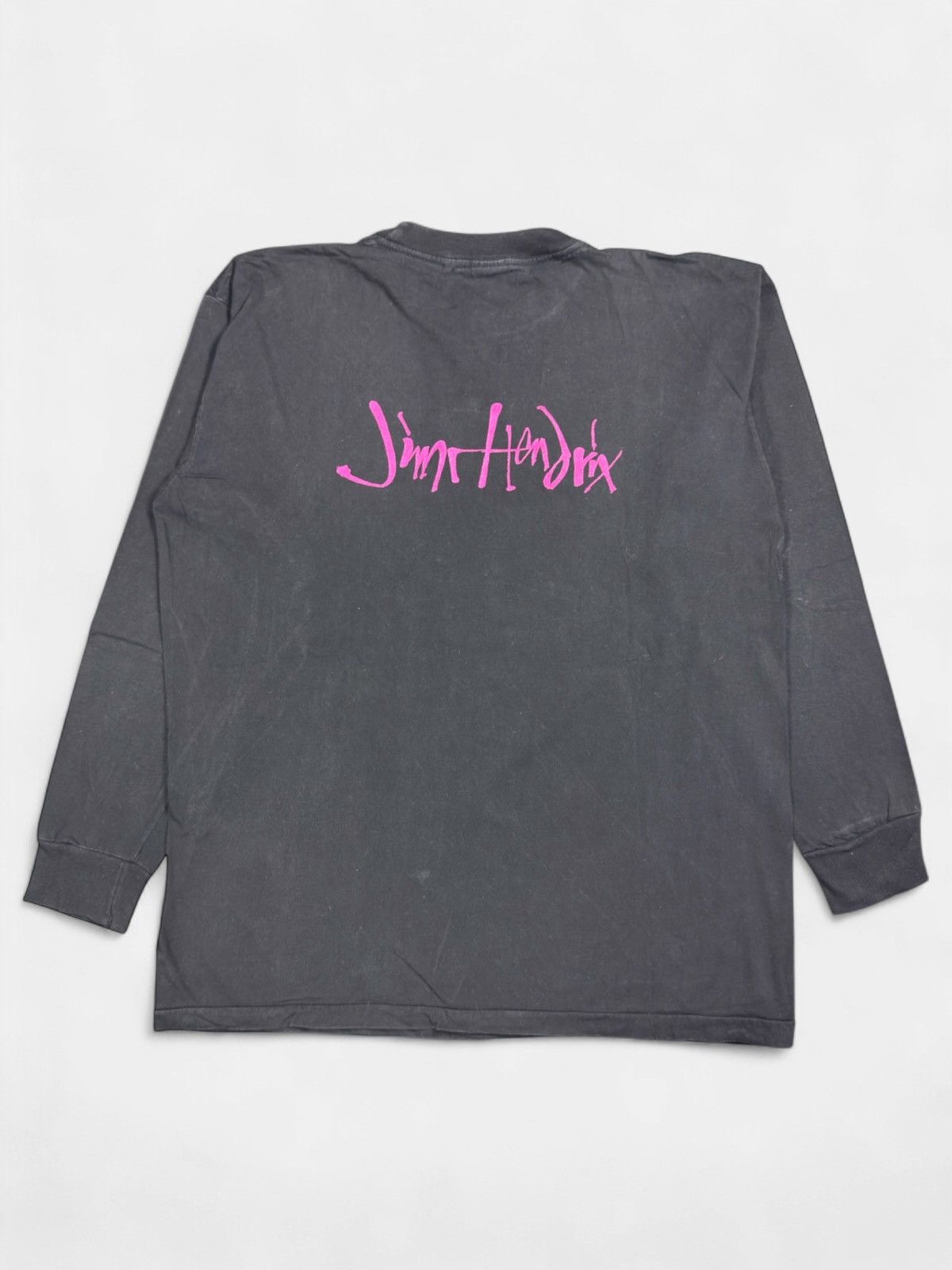 Band Tees Jimi Hendrix - 1993 Portrait Long Sleeve Size US XL / EU 56 / 4 - 6 Thumbnail