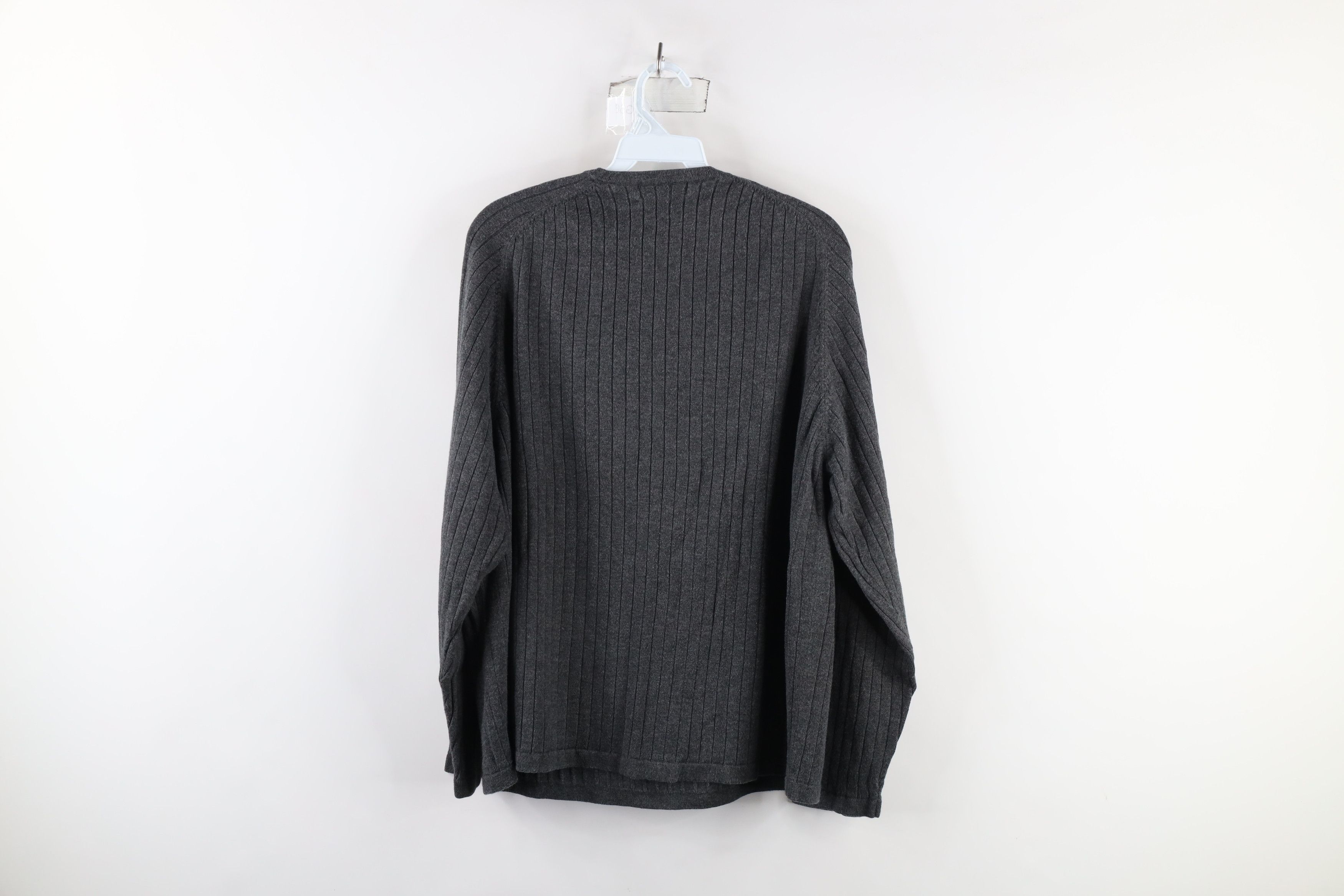 Vintage Vintage 90s Streetwear Heavyweight Knit Long Sleeve T-Shirt Size XL / US 12-14 / IT 48-50 - 6 Thumbnail