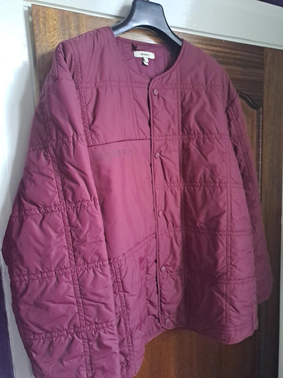 Pangaia Pangaia Padded Jacket Size L Recycled Fabric Burgundy Quilt Size US L / EU 52-54 / 3 - 3 Thumbnail