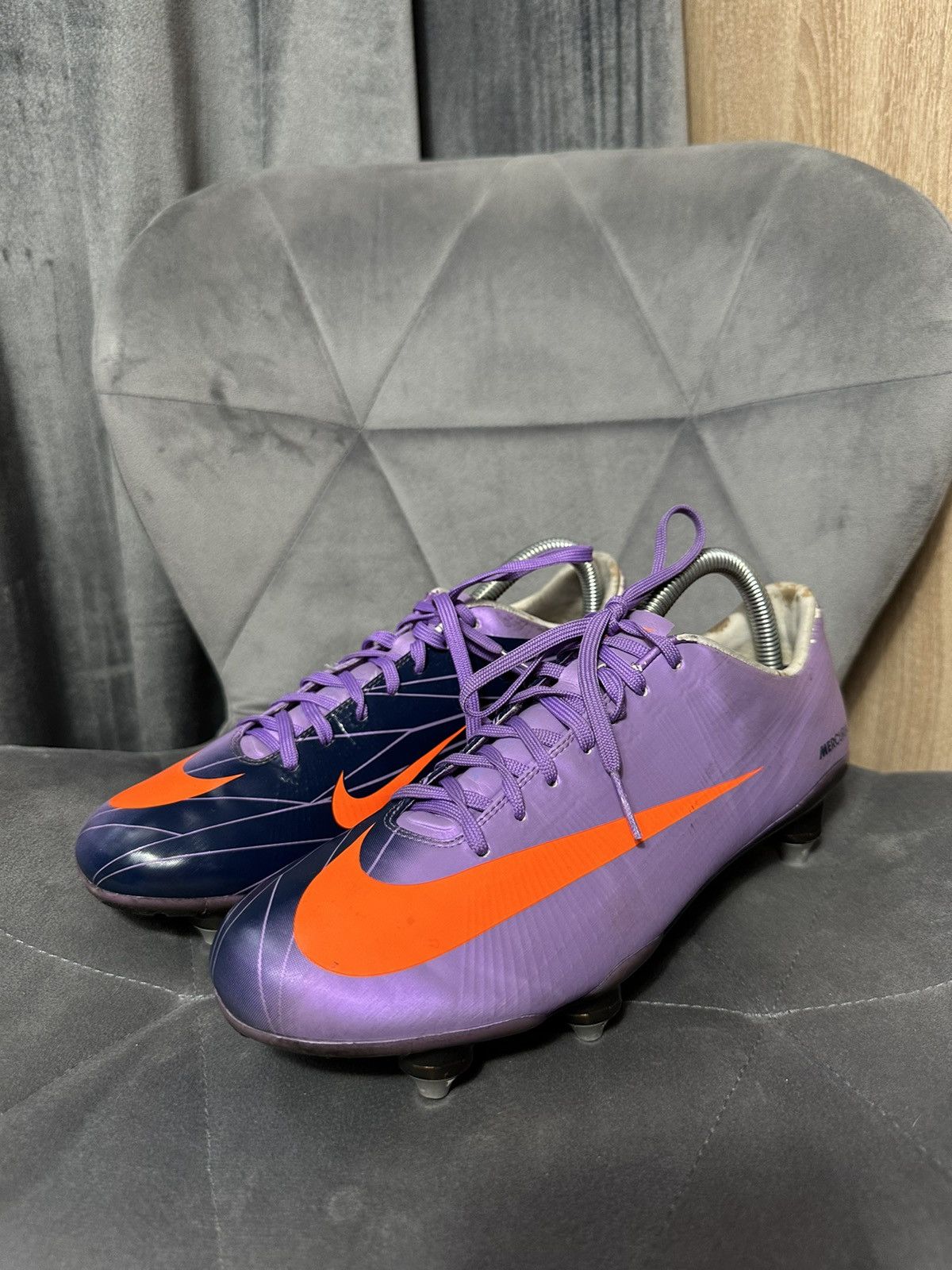 Nike × Vintage Mens Boots Nike Mercurial Vapor Superfly 2 II Sg Size US 7.5 / EU 40-41 - 3 Thumbnail