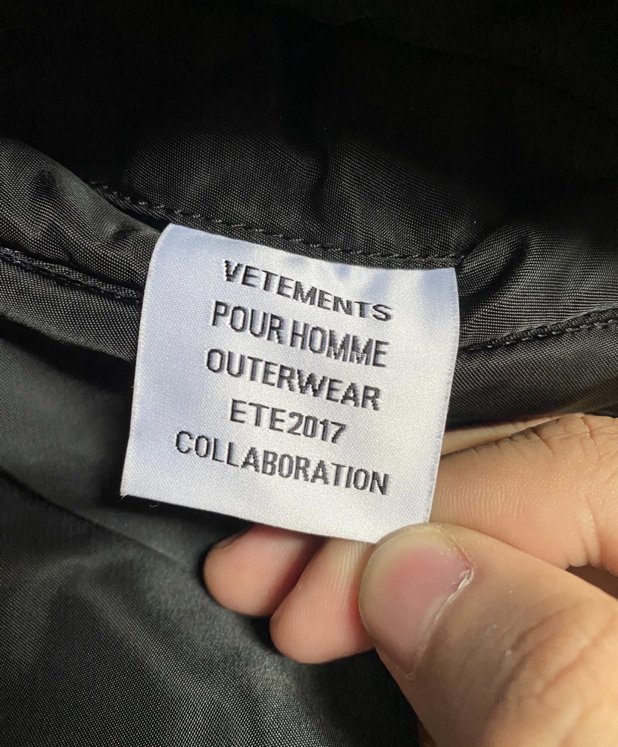 Vetements Vetements alpha's size 17ss original cotton-padded jacket Size US S / EU 44-46 / 1 - 6 Thumbnail
