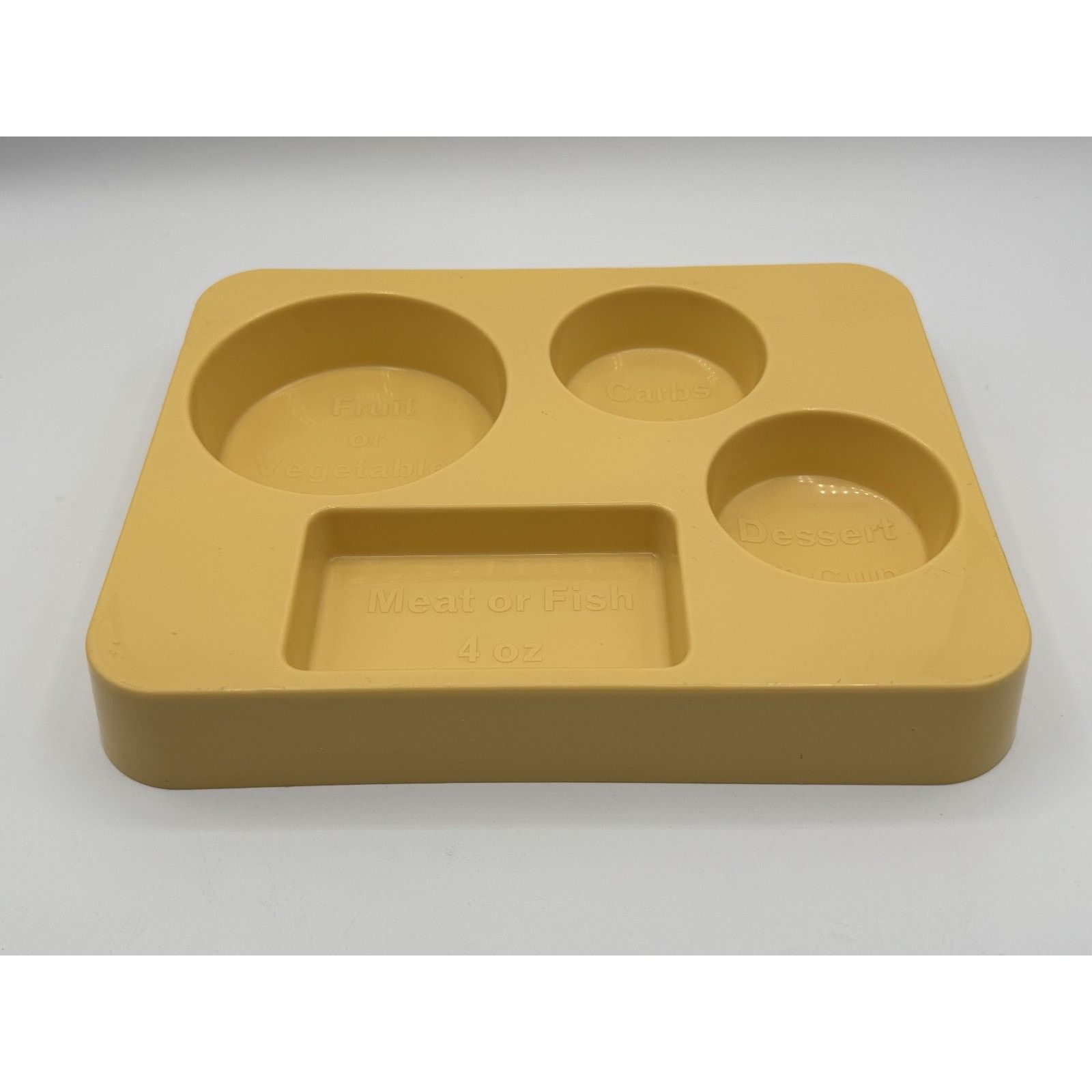 Other 2 pk- Perfect Portion Food Separation Plates Weight Loss Size ONE SIZE - 2 Thumbnail