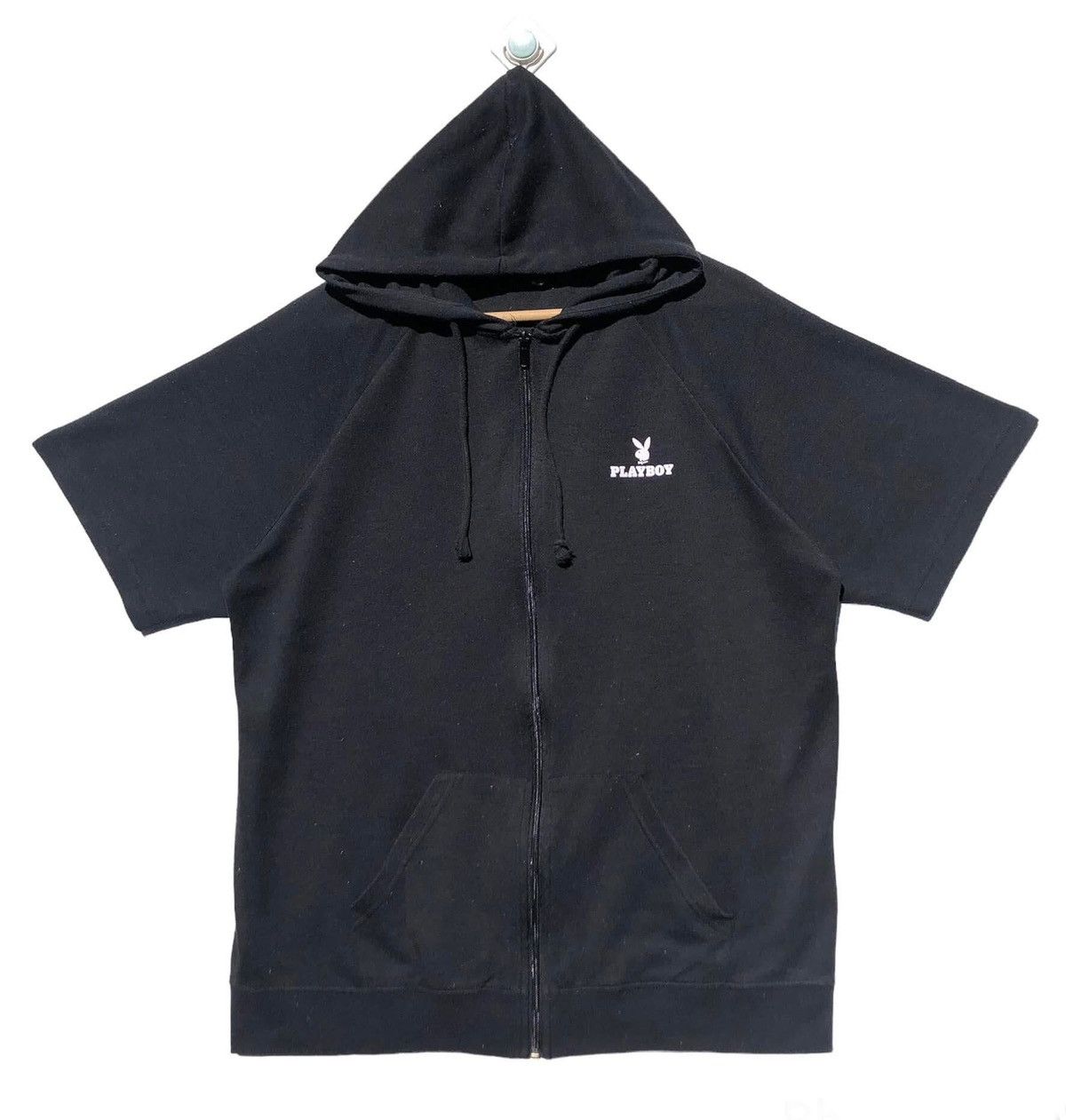 Playboy 🔥Accept Binding Offer🔥 Playboy Short Sleeve full Zip Hoodie Size US M / EU 48-50 / 2 - 2 Thumbnail