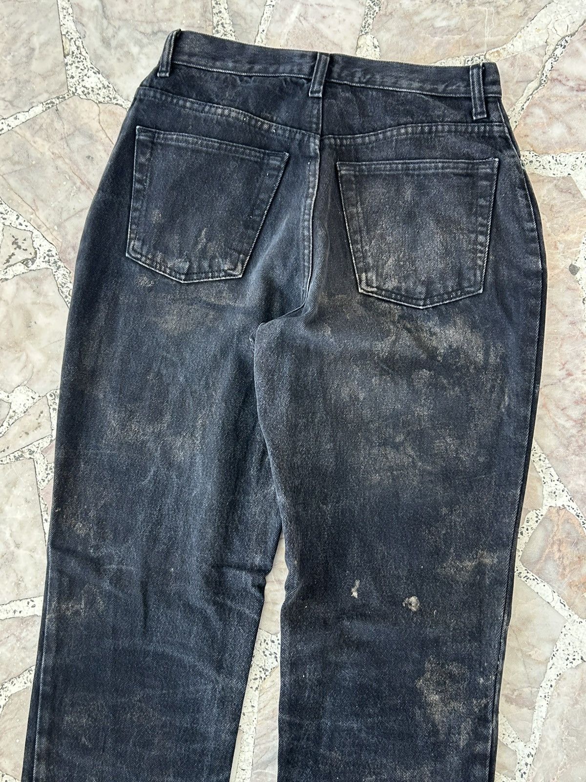 Gap Gap Slim Fit Faded Black Denim Size US 28 / EU 44 - 9 Thumbnail