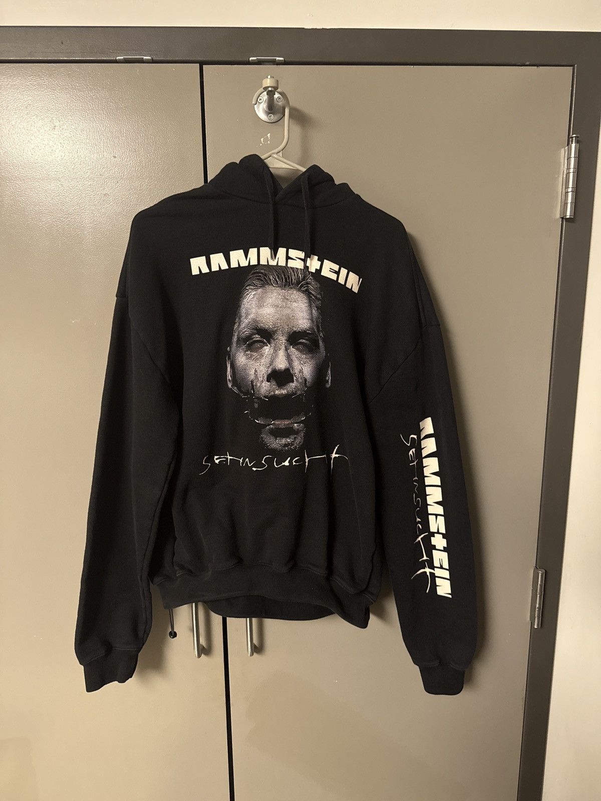 Vetements Rammstein Hoodie | Grailed