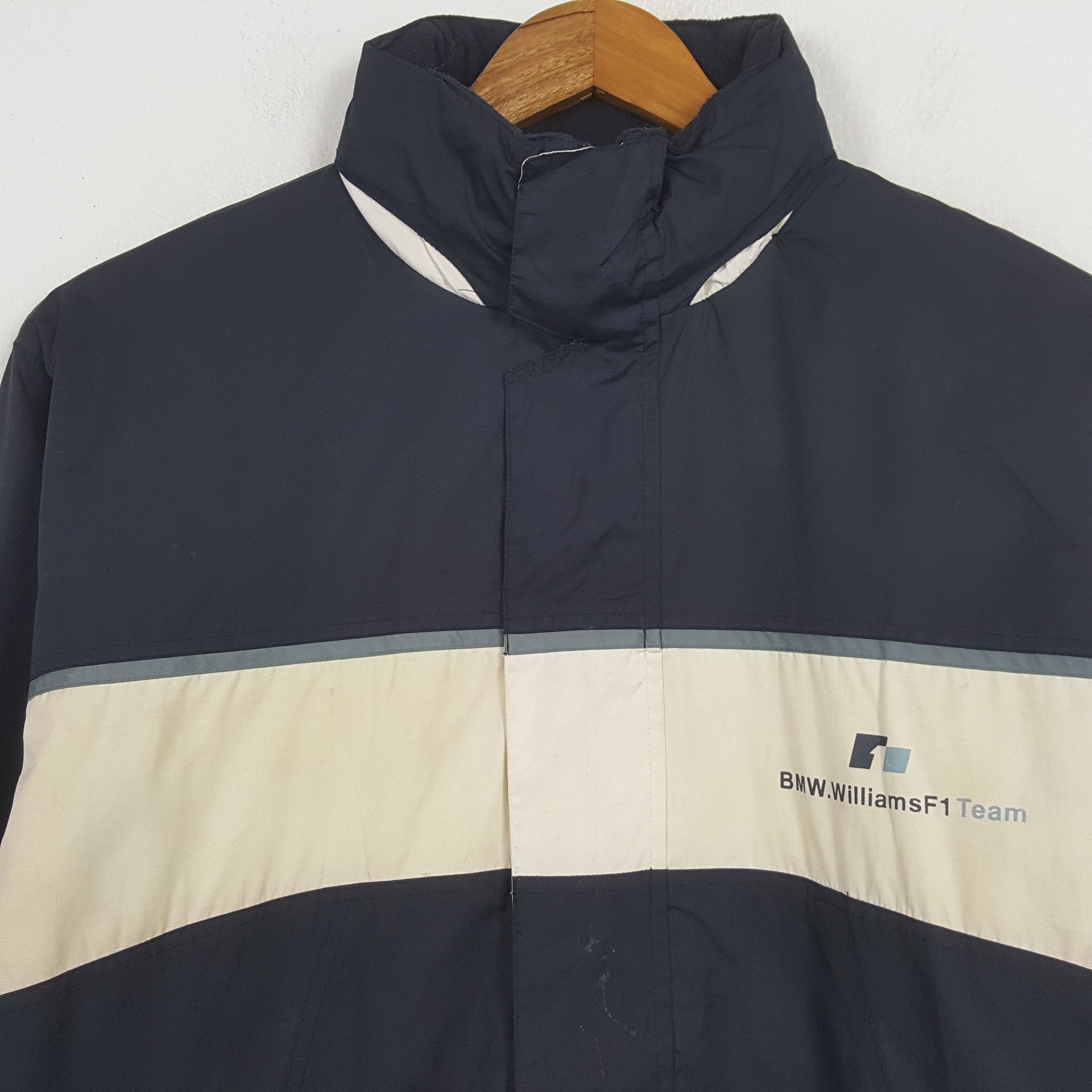 BMW × Vintage Vintage BMW Formula One Racing Team Jacket C290N16 Size US XL / EU 56 / 4 - 2 Thumbnail