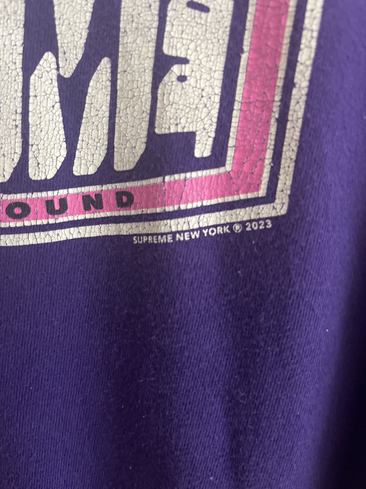 Supreme Supreme Pound For Pound Tee Size US XL / EU 56 / 4 - 3 Thumbnail