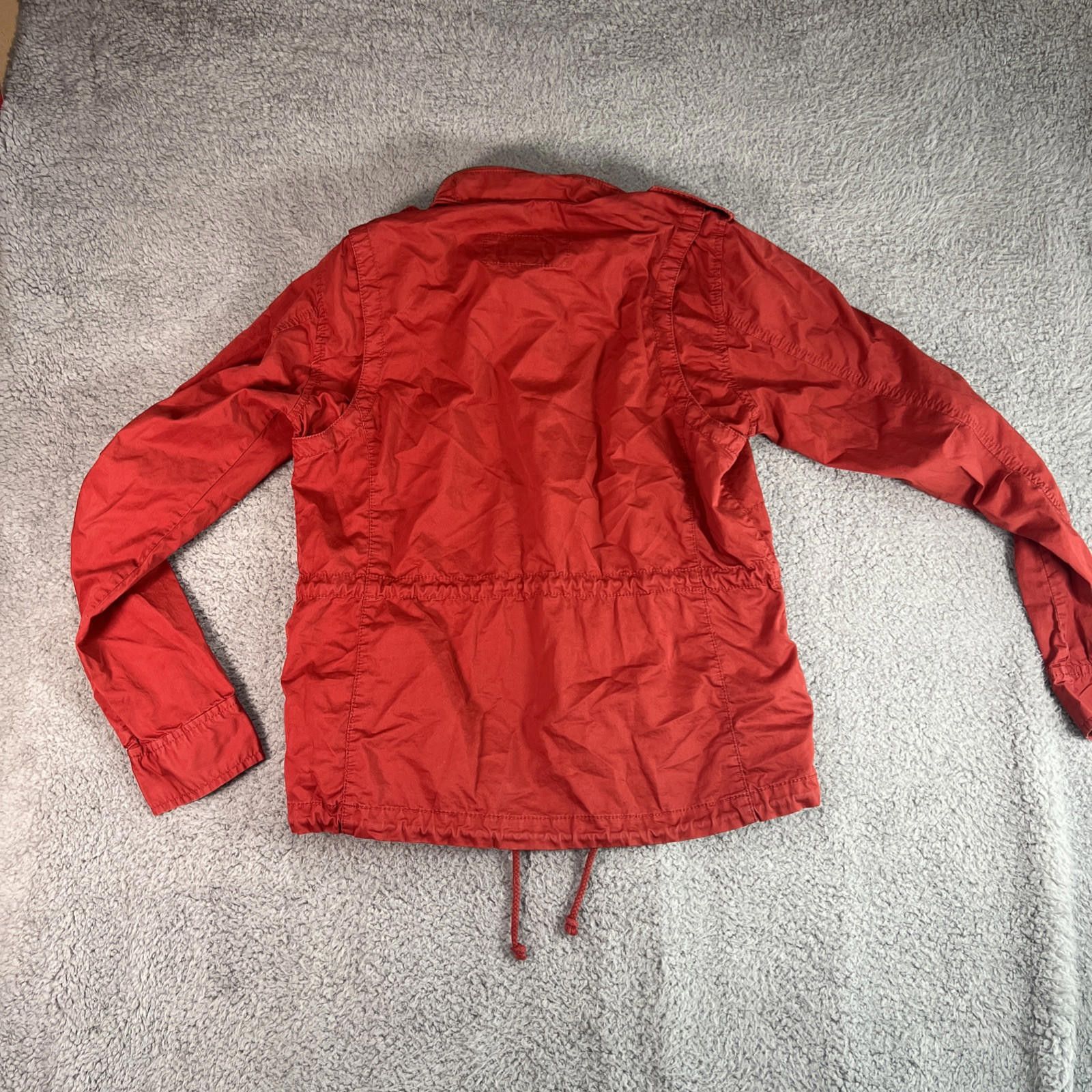 Eddie Bauer Eddie Bauer Hoodie Utility Jacket Women Small Red Pockets Size L / US 10 / IT 46 - 5 Thumbnail