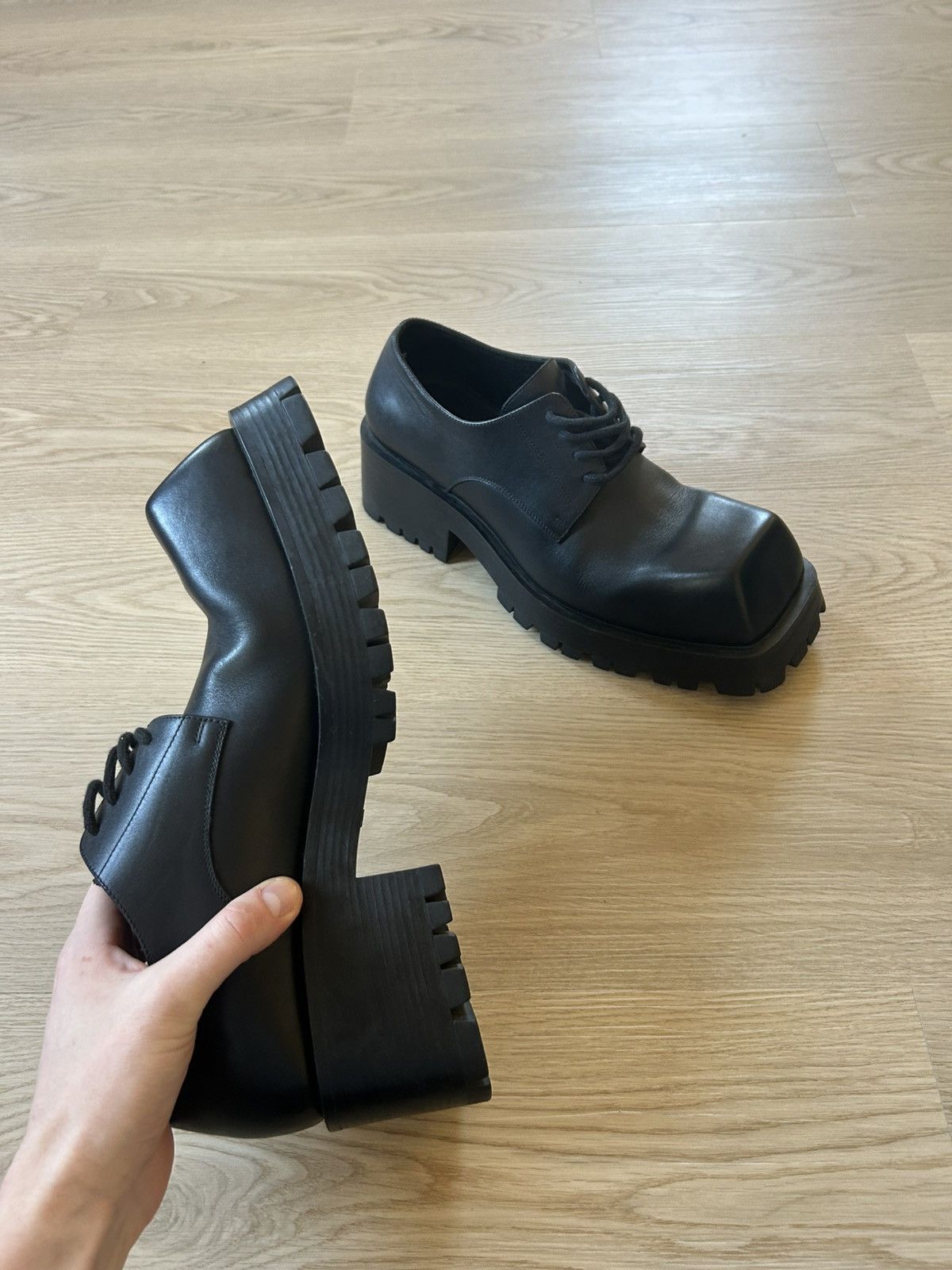 Balenciaga Balenciaga Trooper Derby Size US 11 / EU 44 - 7 Thumbnail