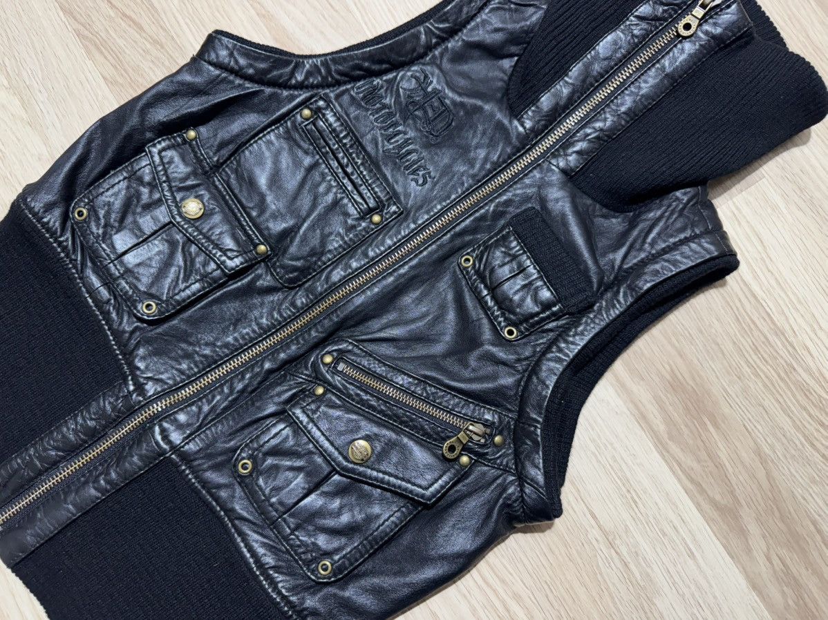 Harley Davidson Harley Davidson Leather vest jacket XS Size XS / US 0-2 / IT 36-38 - 4 Thumbnail