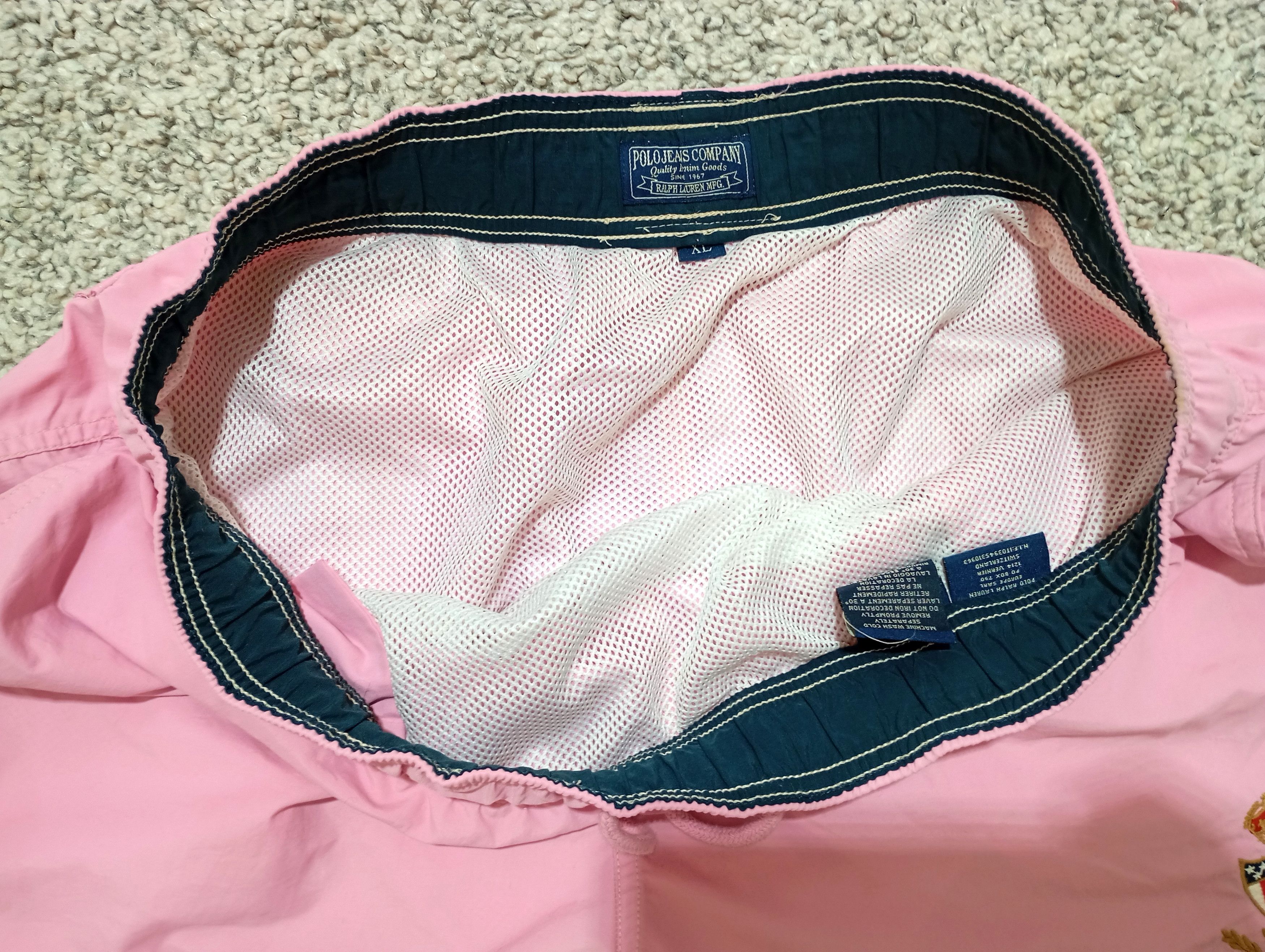 Polo Ralph Lauren × Ralph Lauren × Vintage Polo Ralph Lauren Luxury Swim Beach Shorts M Size US 33 - 5 Thumbnail