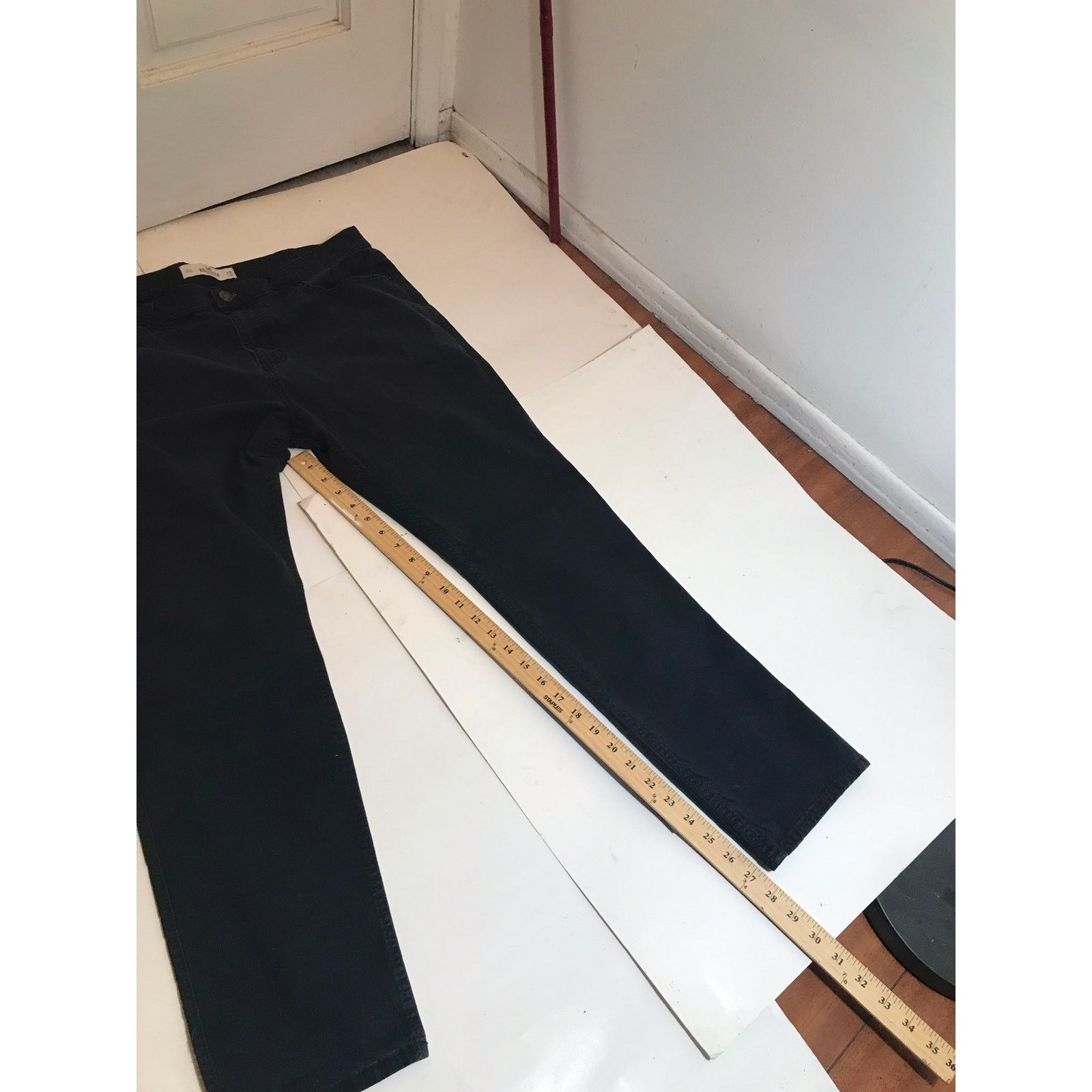 Hollister Hollister Skinny 5 Pocket Pants Men’s 36x32 Black RN# 75654 Size US 36 / EU 52 - 10 Thumbnail
