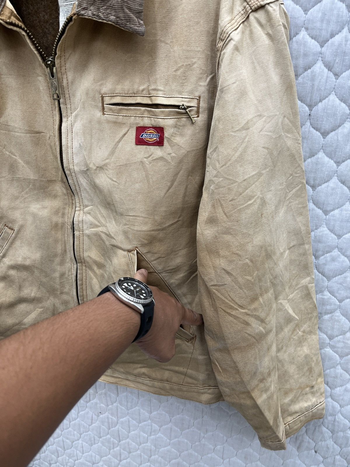 Dickies 🔥🔥🔥STEALS VTG DICKIES DETROIT BLANKET LINED JACKET Size US L / EU 52-54 / 3 - 13 Thumbnail