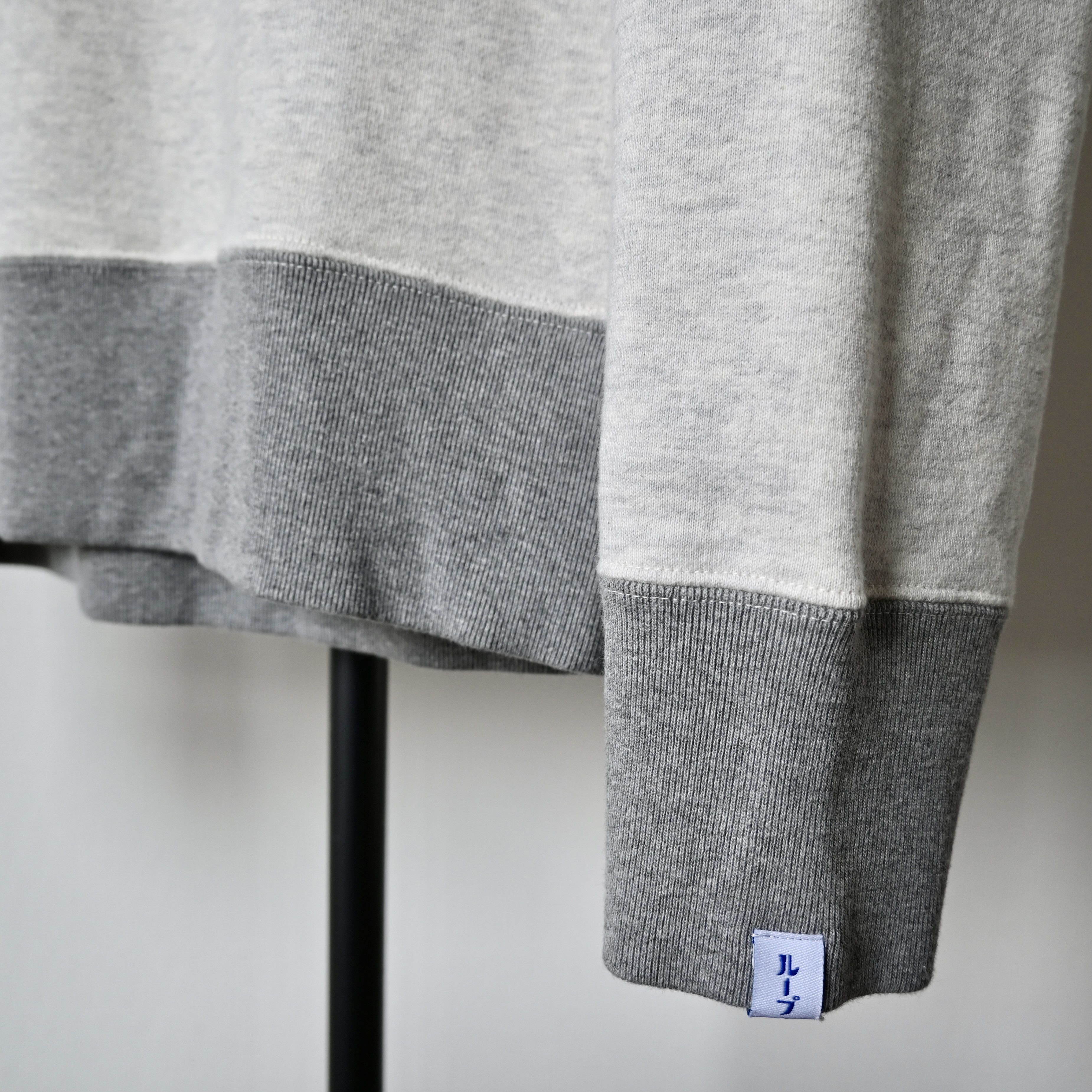 Beams Plus × Loopwheeler Loopwheeler for BEAMS Plus two-tone crewneck sweatshirt Size US L / EU 52-54 / 3 - 8 Thumbnail