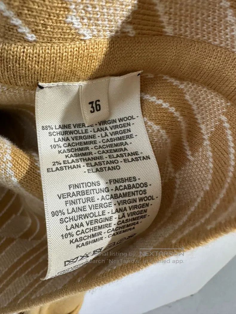 Hermes Hermes Double-faced wool short coat in camel color for aut Size XS / US 0-2 / IT 36-38 - 3 Thumbnail
