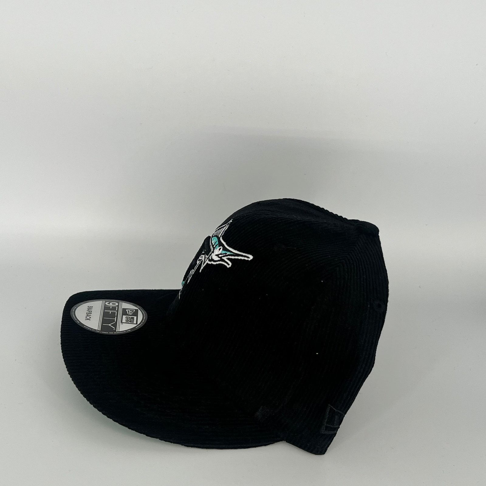 New Era Black Miami Marlins 2003 World Series Side Patch New Era MLB Size ONE SIZE - 2 Thumbnail