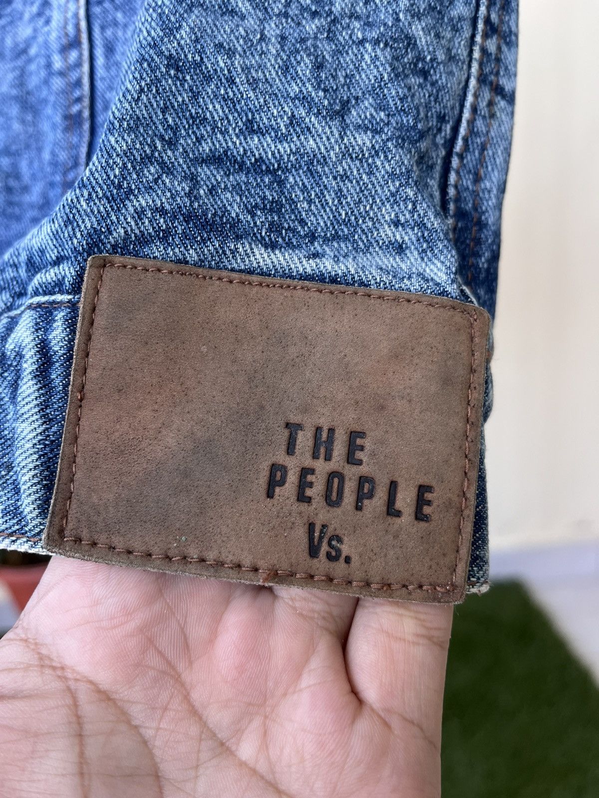 The People Vs. RARE 💎 TPVS Ragged Patches Denim Vest Size US S / EU 44-46 / 1 - 10 Thumbnail
