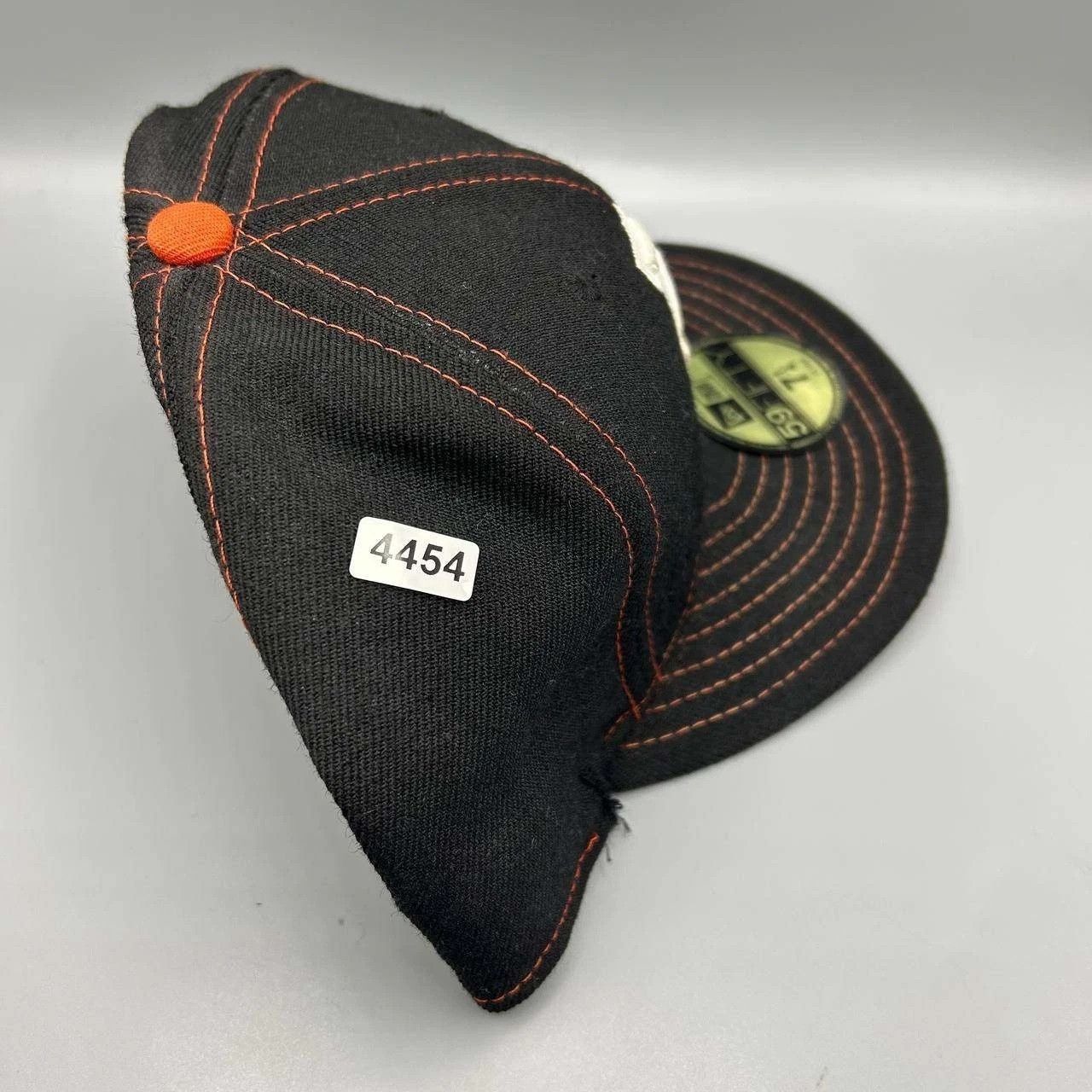 New Era Los Angeles LA Dodgers Hat Men 7 1/4 Black Fitted Cap Wool Size ONE SIZE - 10 Thumbnail