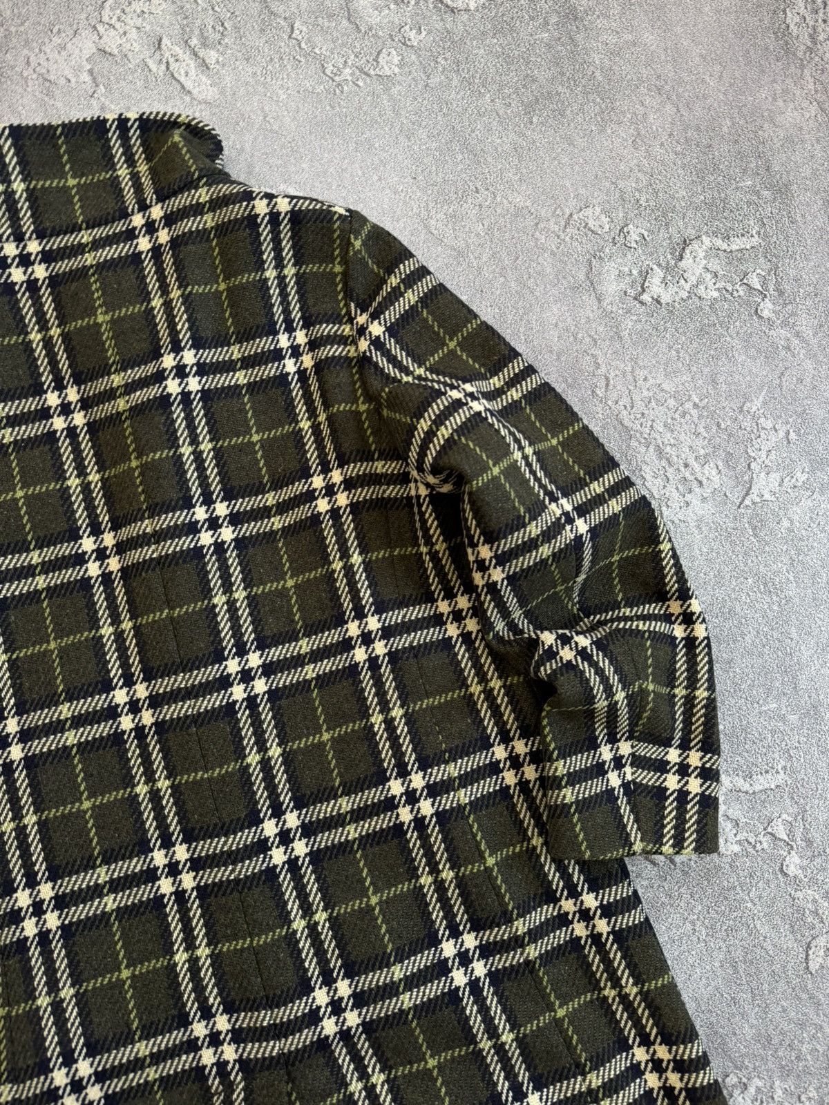 Burberry × Burberry Prorsum Burberry London UK8/US6 nova check coat jacket button up Size S / US 4 / IT 40 - 16 Thumbnail