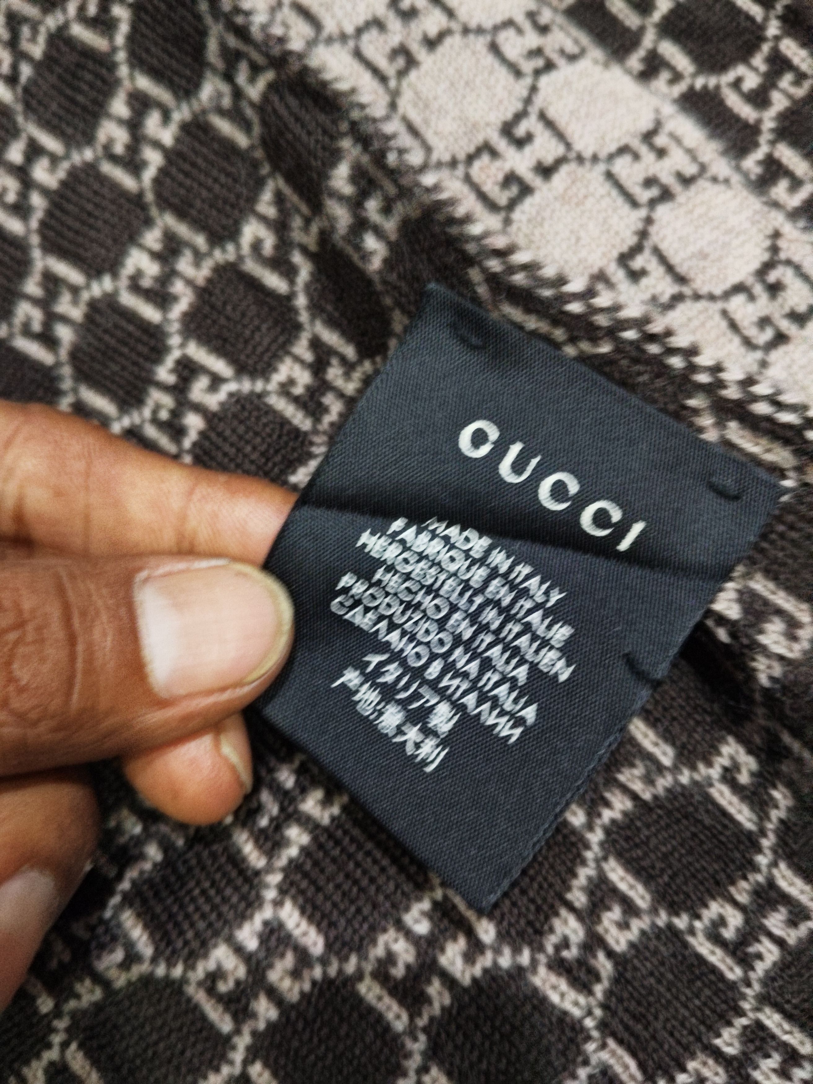 Gucci Gucci GG web Stripper wool scarve Size ONE SIZE - 5 Thumbnail