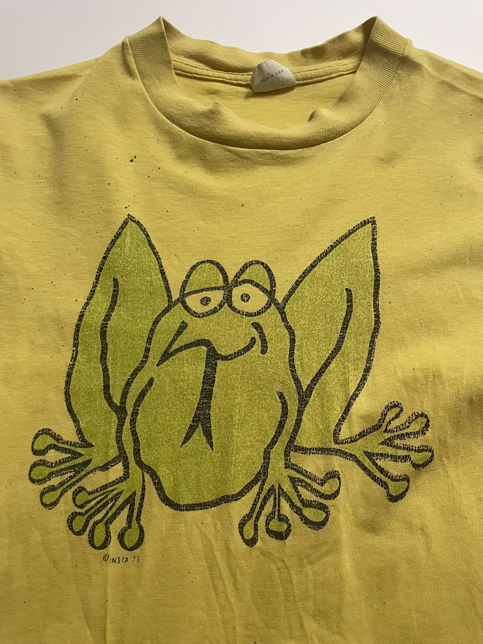 Vintage Vintage 70s 80s Frog Art Shirt Size US XS / EU 42 / 0 - 2 Thumbnail