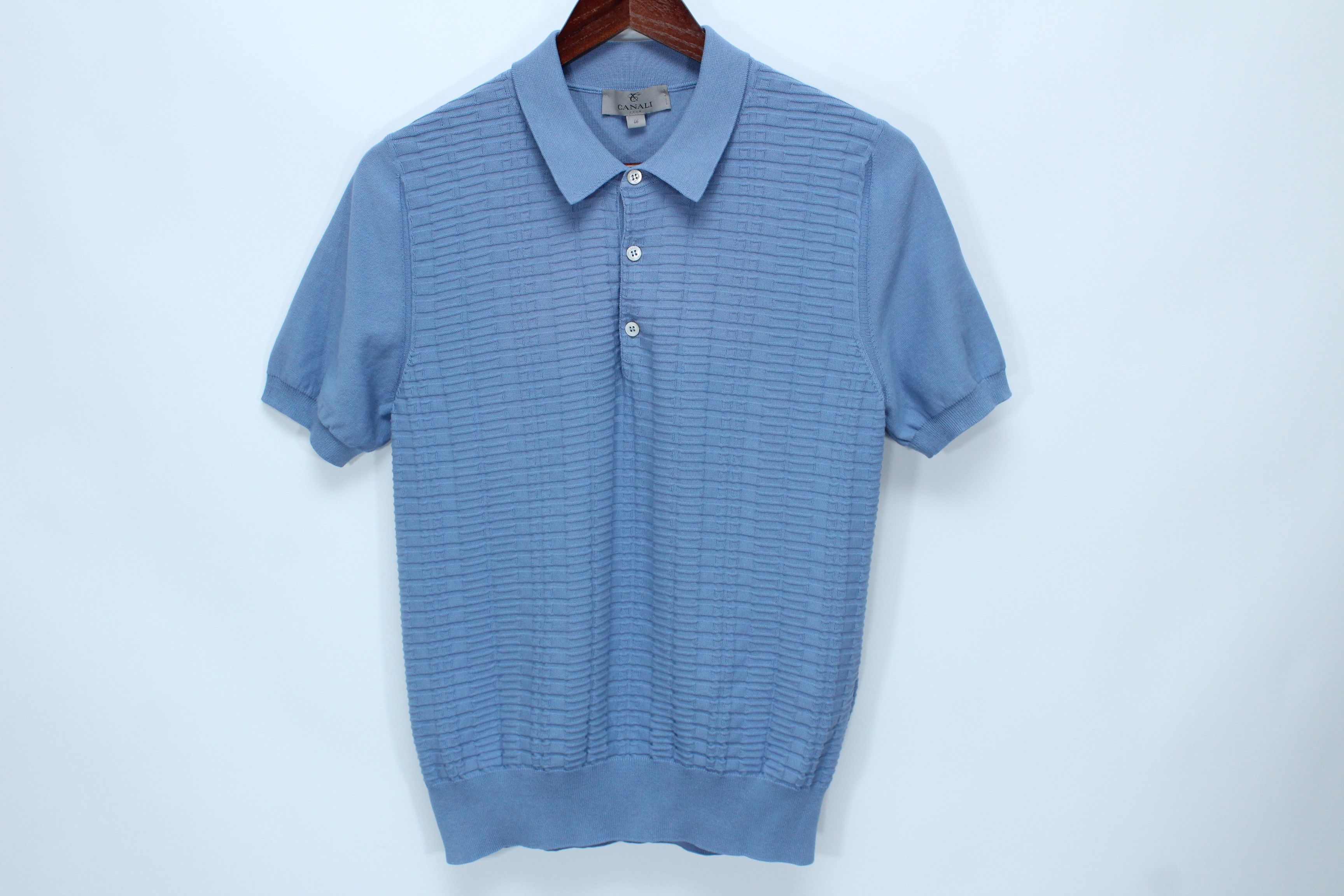 Canali Canali Polo Size 46 Made In Italy Authentic Size US S / EU 44-46 / 1 - 2 Thumbnail