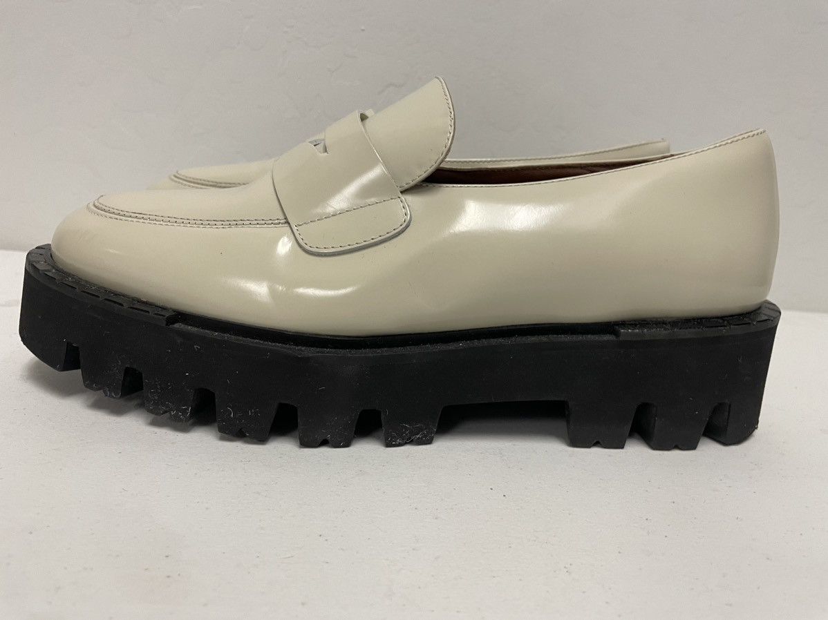 Aquatalia Chunky Lug Sole Glossy Penny Loafer Size US 9.5 / IT 39.5 - 4 Thumbnail