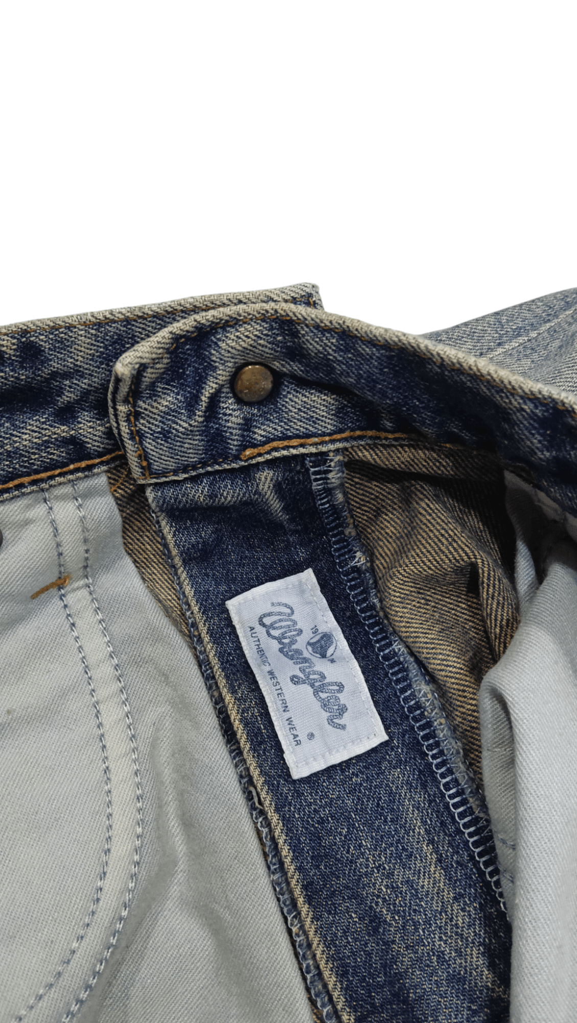 Wrangler 90s Wrangler Blue Bell Selvedge Denim (F341) Waist 31 Size US 31 - 7 Thumbnail