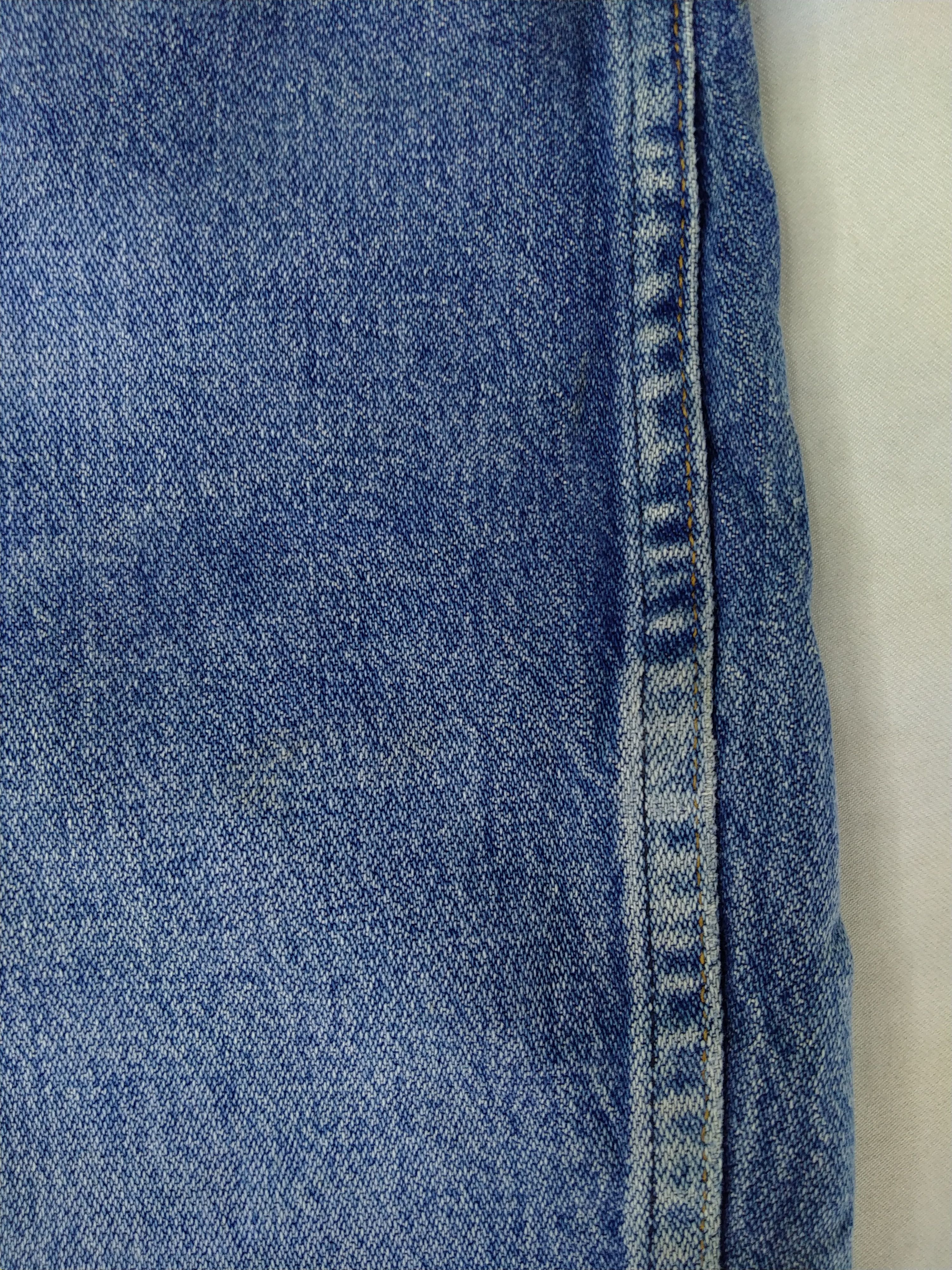 Vintage Distressed Wrangler Denim 34x35.5 -JN347 Size US 34 / EU 50 - 14 Thumbnail