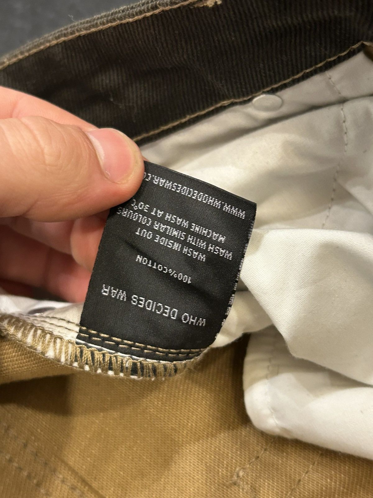 Who Decides War Who Decides War X Barriers Monumental Jeans Size US 38 / EU 54 - 4 Thumbnail