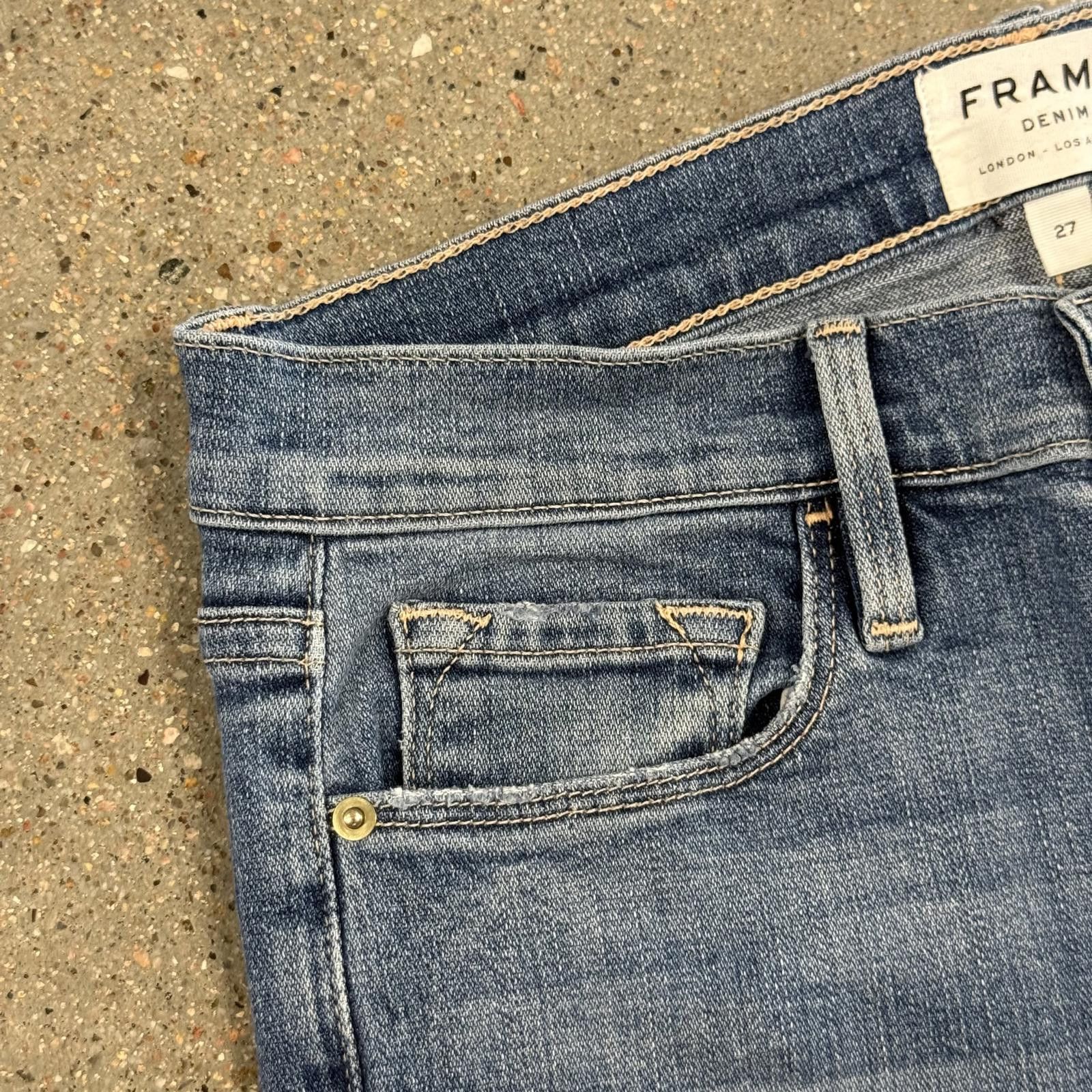 Frame Frame Denim Le Skinny de Jeanne - 27 Size 27" / US 4 / IT 40 - 10 Thumbnail