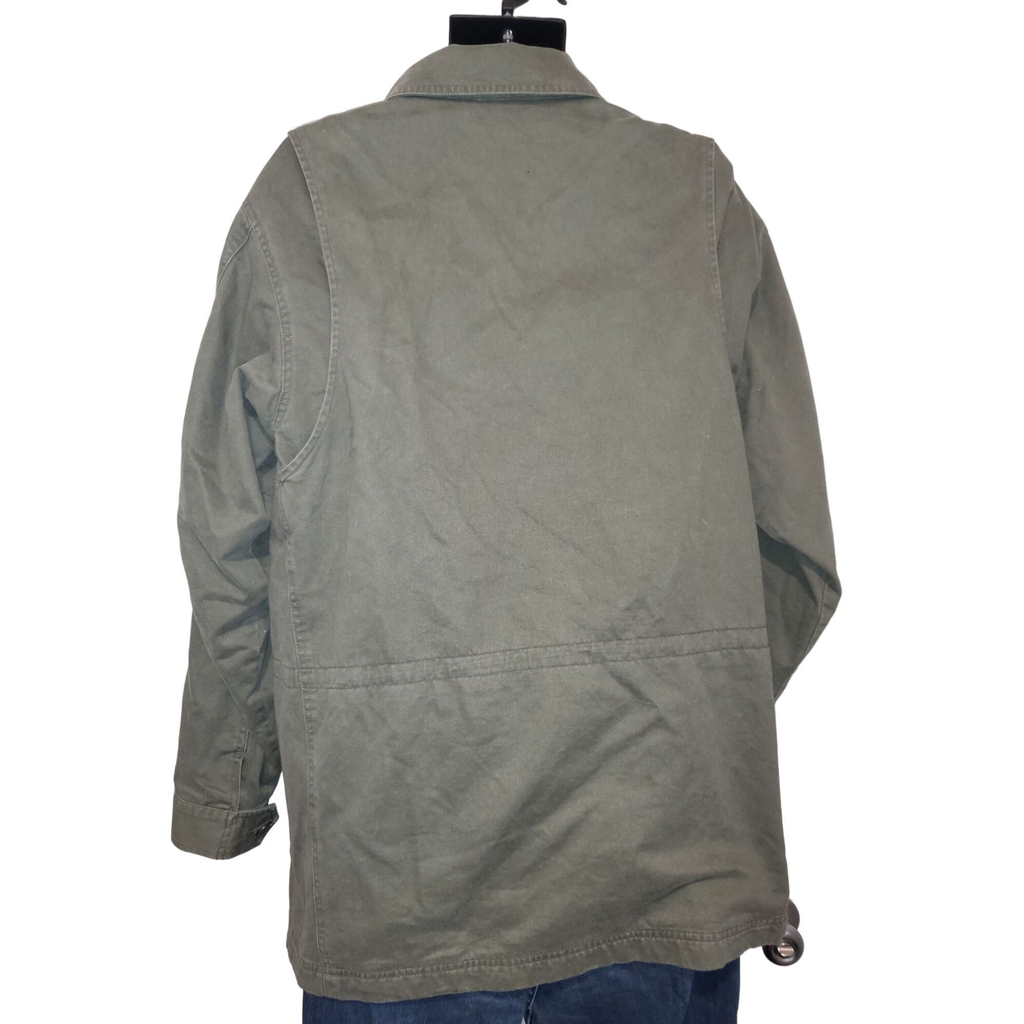 Vans Vans Off The Wall Army Green Cargo Jacket Men Sz M Full Zip Size US M / EU 48-50 / 2 - 3 Thumbnail