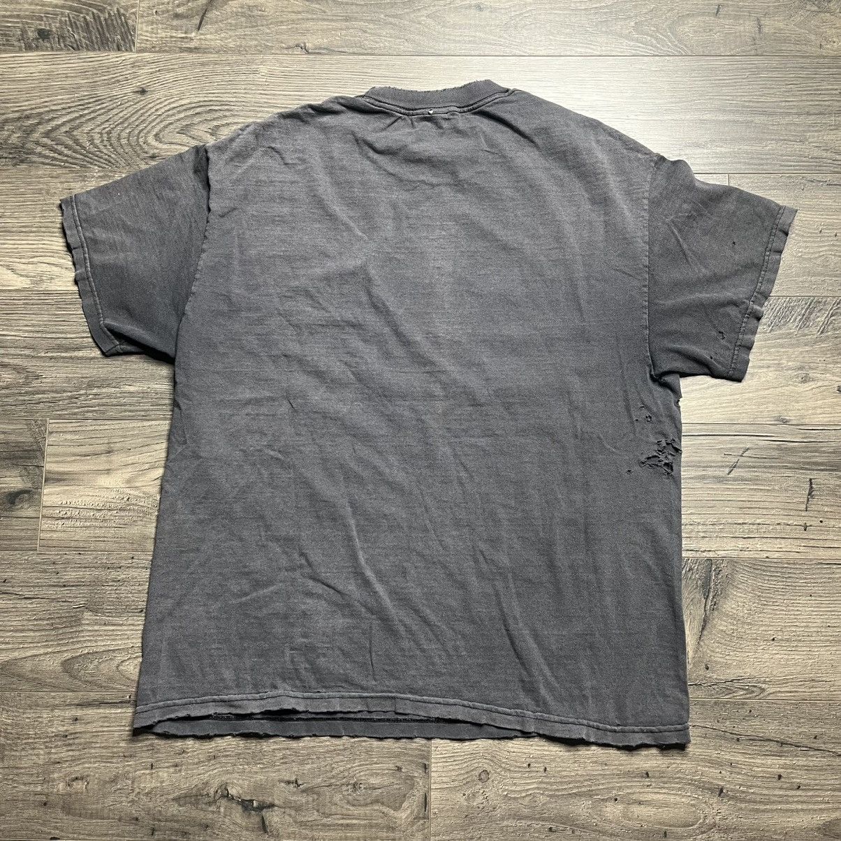 Vintage Vintage 90s native american faded black tee Size US L / EU 52-54 / 3 - 2 Thumbnail
