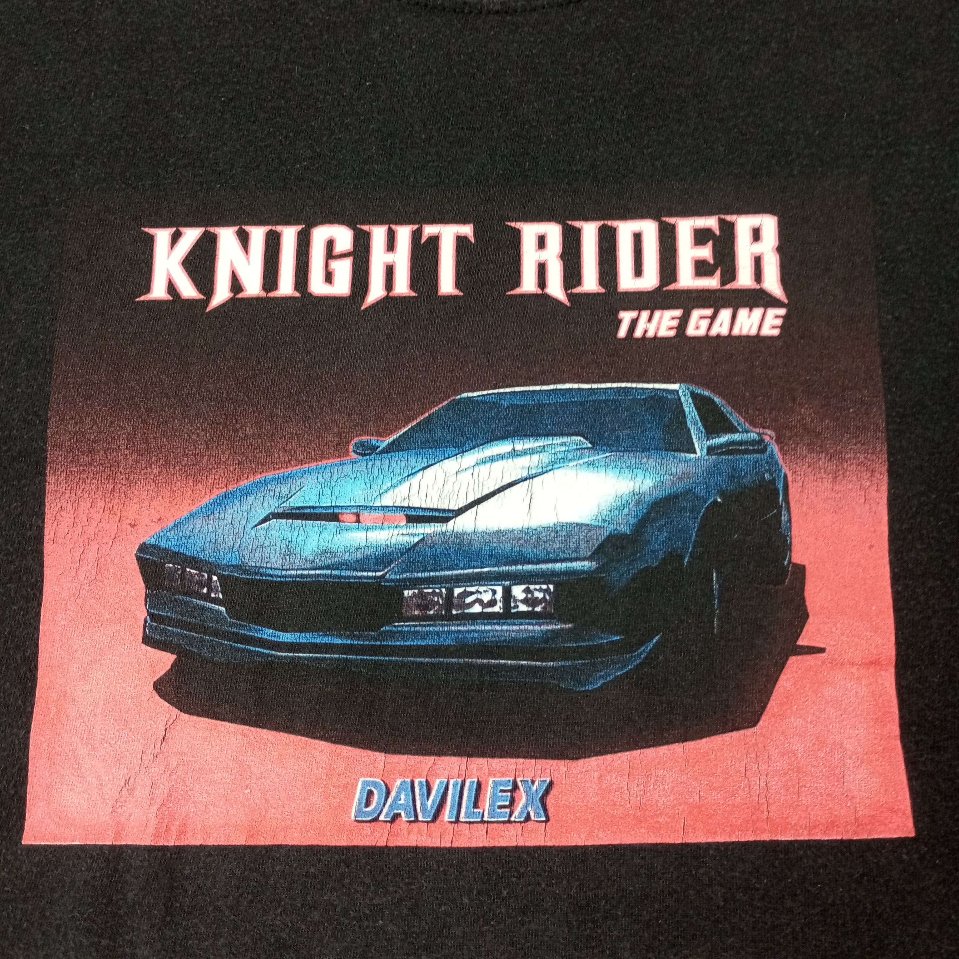 Vintage Knight Rider The Game Davilex American Movie Tshirt c223n13 Size US XL / EU 56 / 4 - 2 Thumbnail
