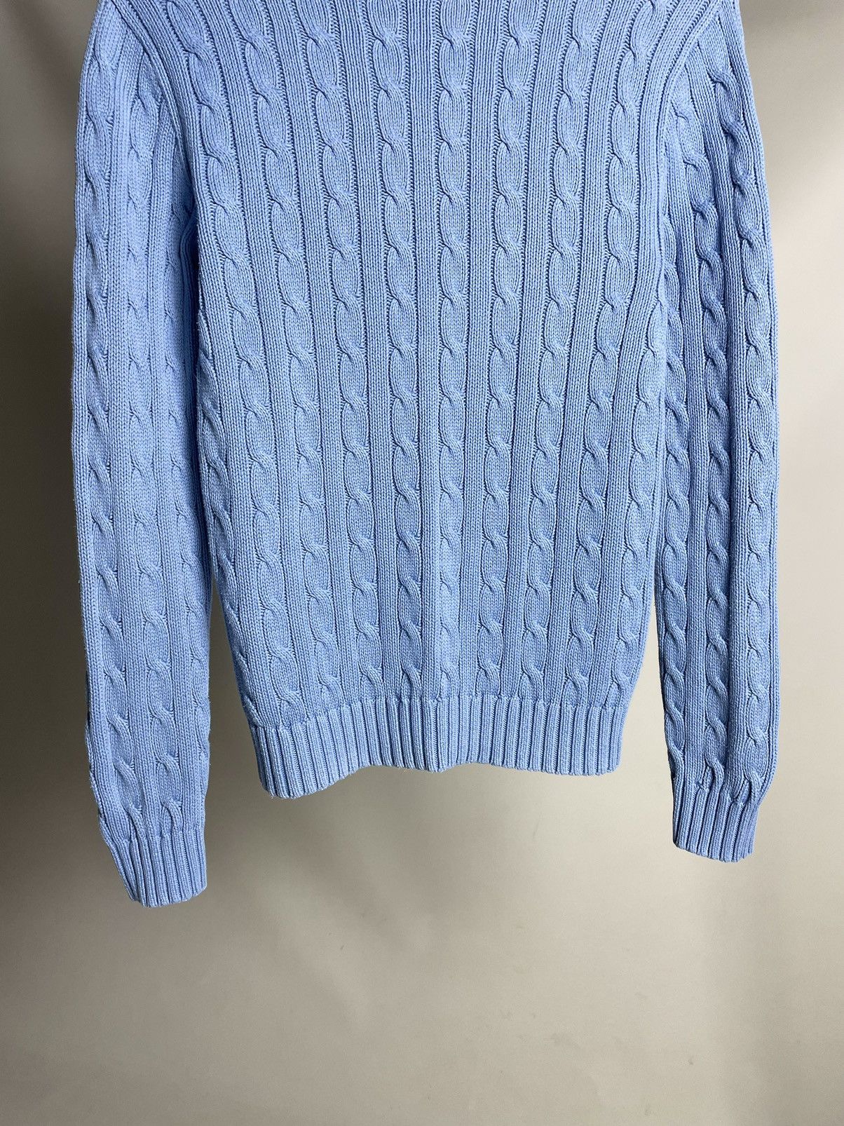 Chaps Ralph Lauren × Polo Ralph Lauren × Ralph Lauren VINTAGE🐬 Polo Ralph Lauren Blue Knitted Sweater Sport Chaps Size US M / EU 48-50 / 2 - 9 Thumbnail