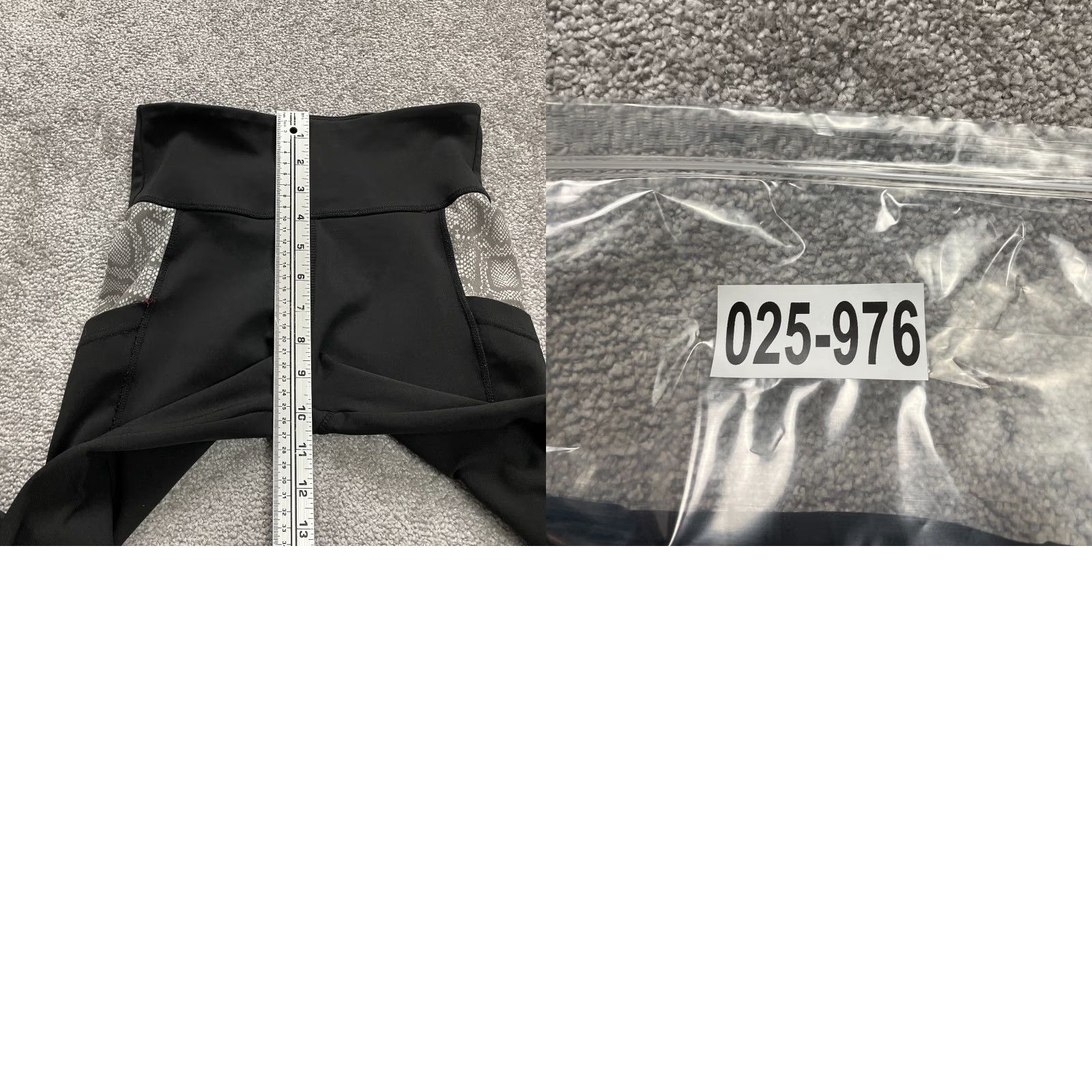 Vintage BSP Compression Leggings Womens Small Black Snake Mid Rise Active Gym Yoga 24x27 Size 28" / US 6 / IT 42 - 8 Thumbnail