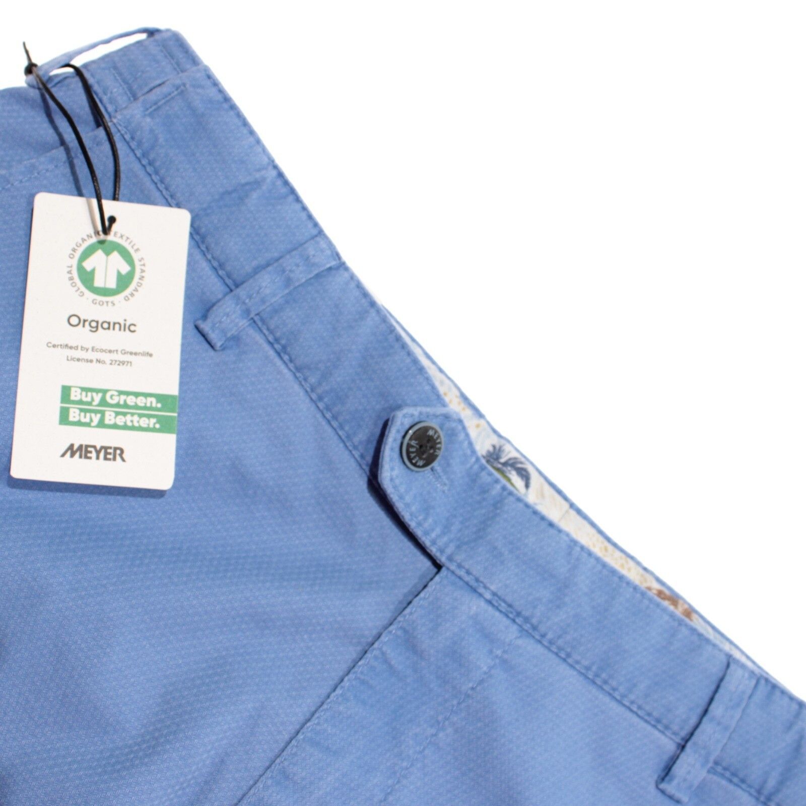 Meyer New with tags Chino Size 34 US In Blue