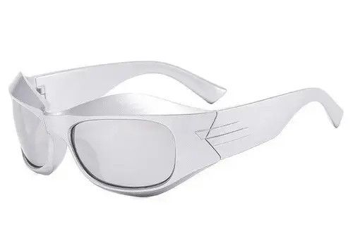 VIBE Futuristic Style Sunglasses Size ONE SIZE - 4 Thumbnail