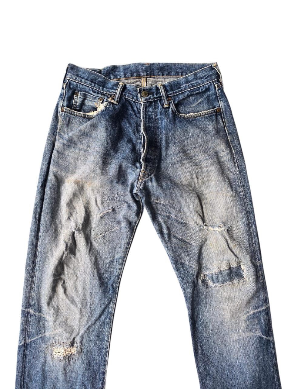 Studio D'Artisan Studio D'Artisan Distressed Denim Size US 30 / EU 46 - 3 Thumbnail