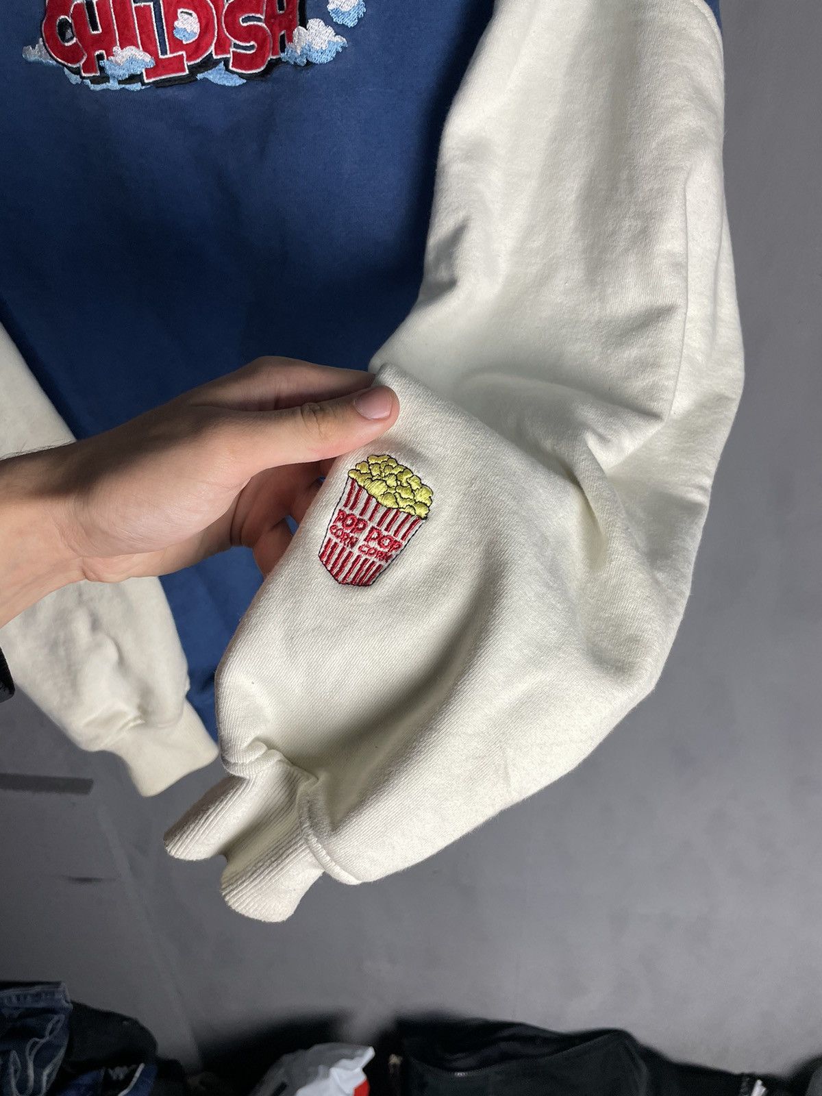 CHILDS Childish Hoodie Baggy Boxy TGF Park SkateGang Style Y2K Size US M / EU 48-50 / 2 - 3 Thumbnail
