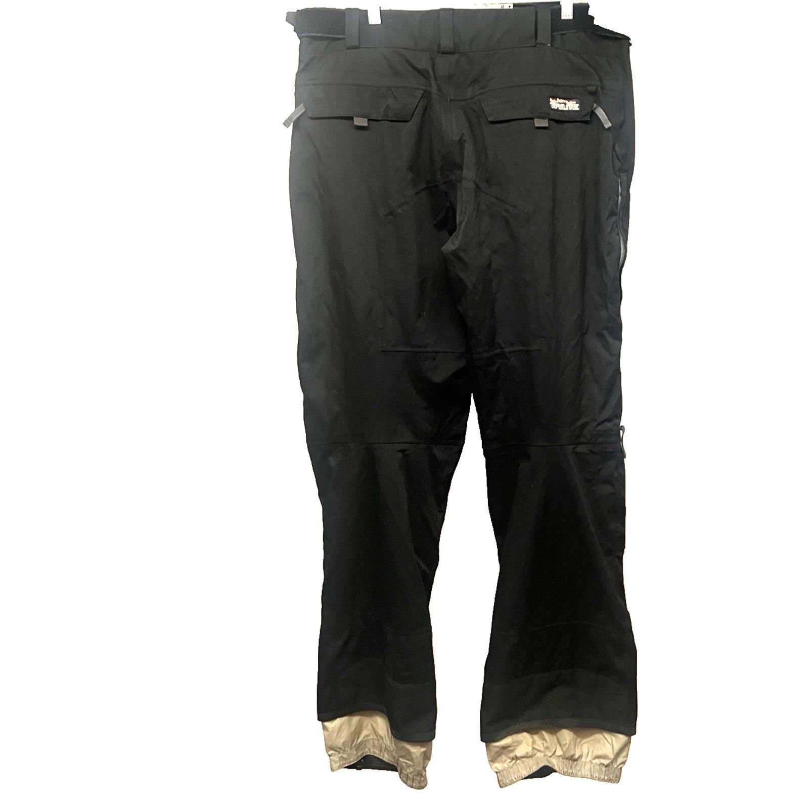 Burton Burton Black Snowboard Ski Cargo Lined Pants XL Tall 38x34 Size US 38 / EU 54 - 2 Thumbnail