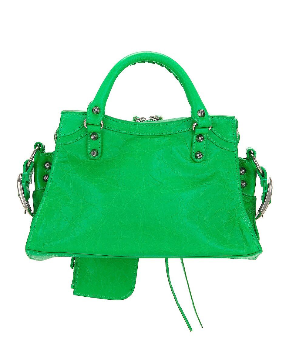 Balenciaga o1srvl11e1124 Size: OS / Neo Cagole XS Handbag in Green Size ONE SIZE - 4 Thumbnail
