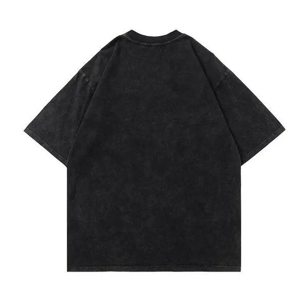 VIBE EYE Graphic Bleached T Shirt Size US M / EU 48-50 / 2 - 2 Thumbnail
