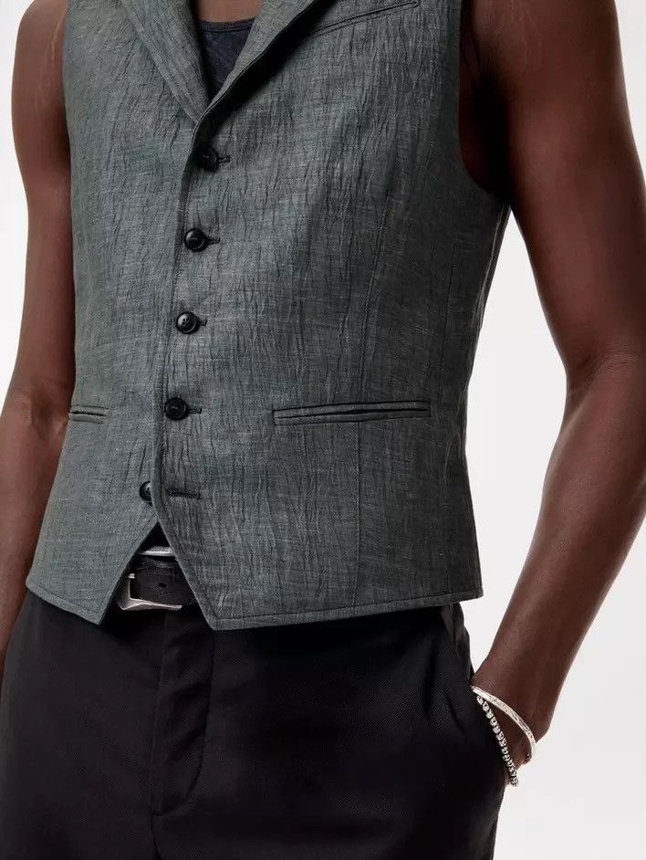 John Varvatos Woodward Vest size EU 50 USA 40 Size US M / EU 48-50 / 2 - 8 Thumbnail